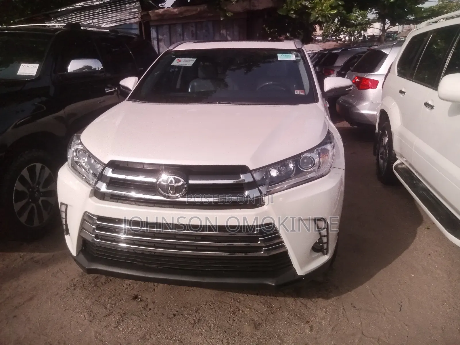 Toyota Highlander Limited 4dr SUV AWD (3.5L 6cyl 6A) 2015 White