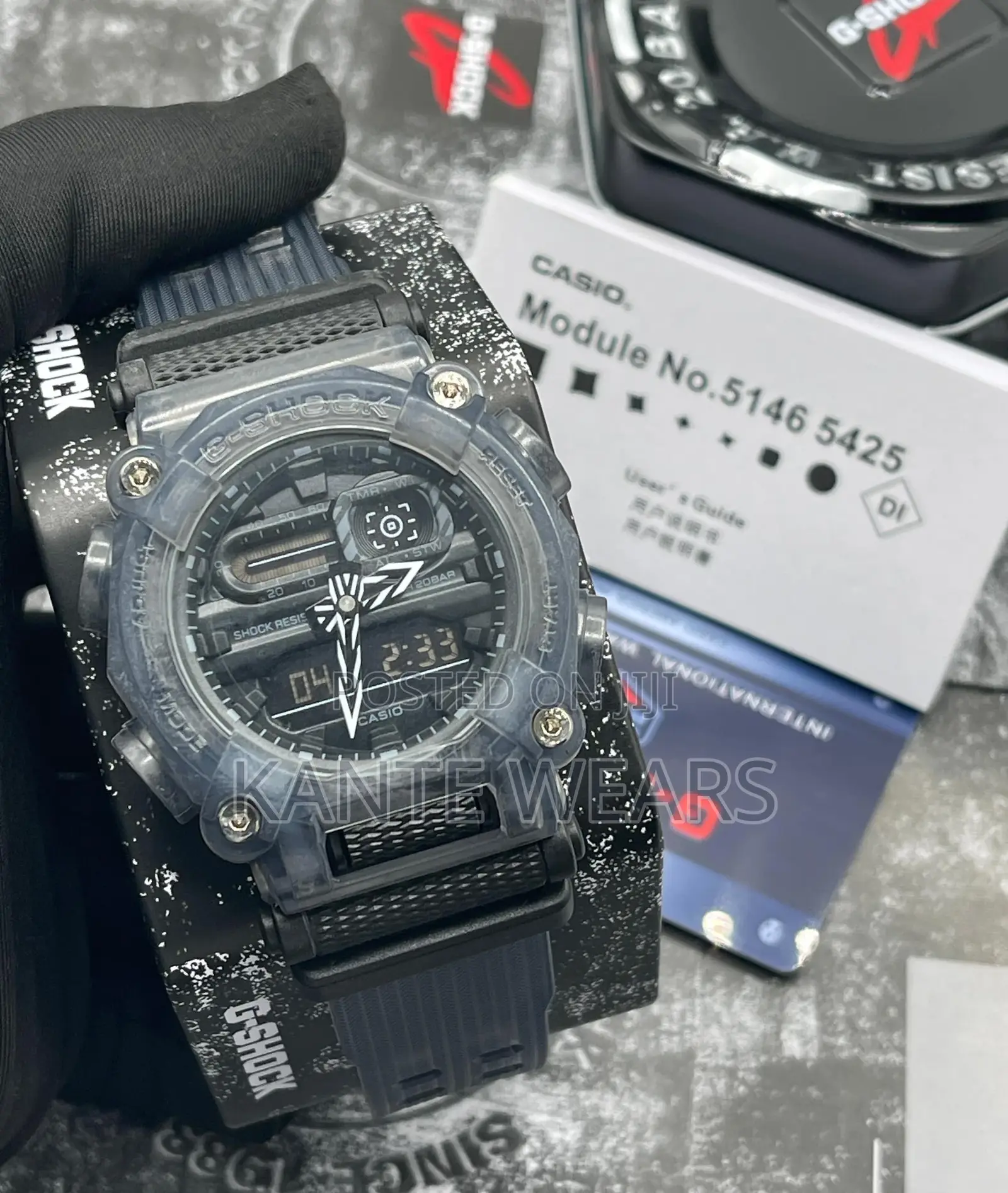 The Pinnochio Gshock World Time Wristwatch