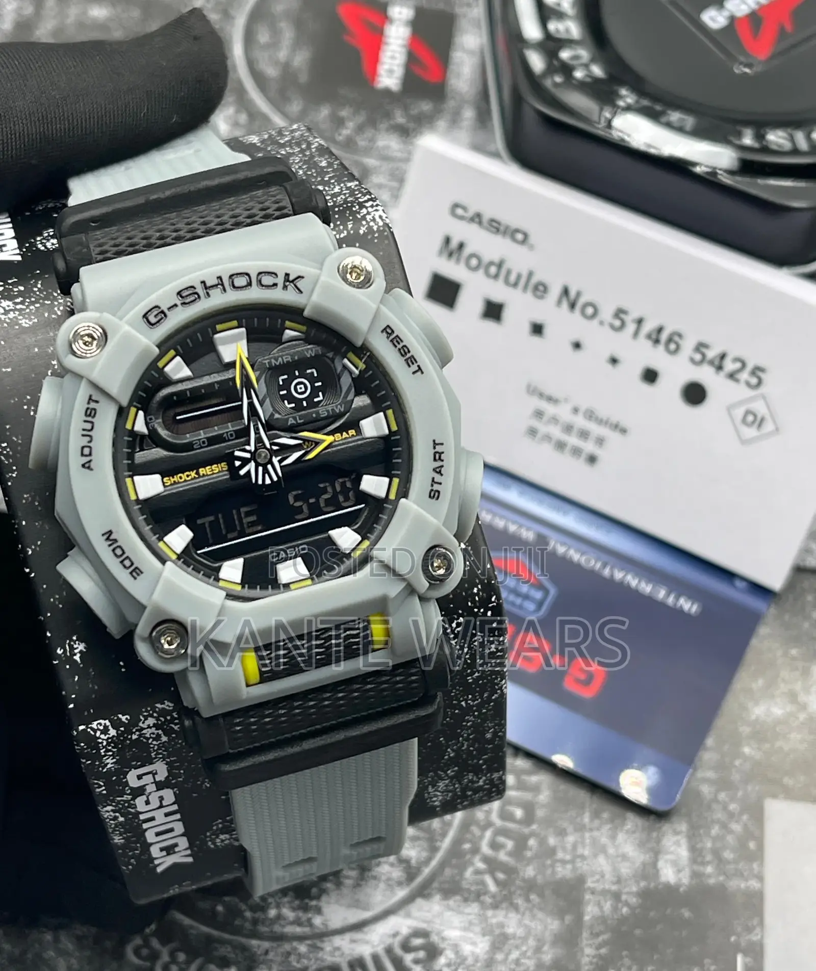 The Pinnochio Gshock World Time Wristwatch