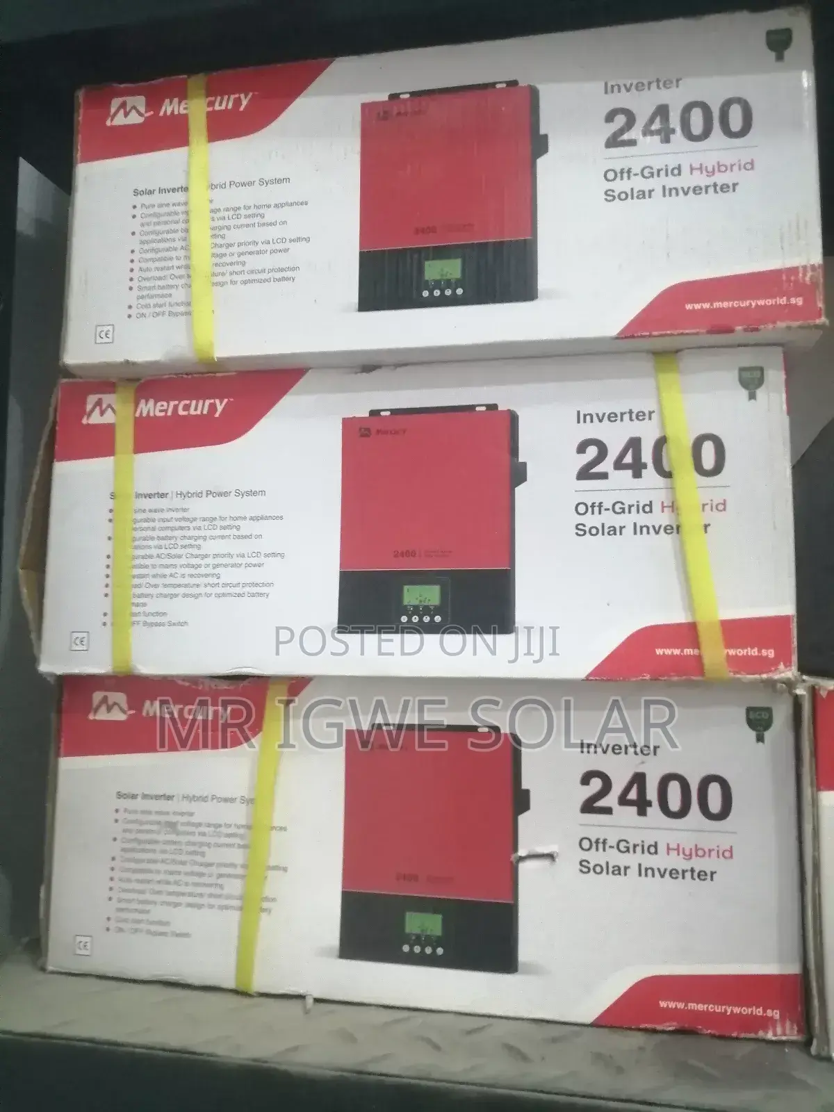 Mercury Hybrid Inverter 2.4kva