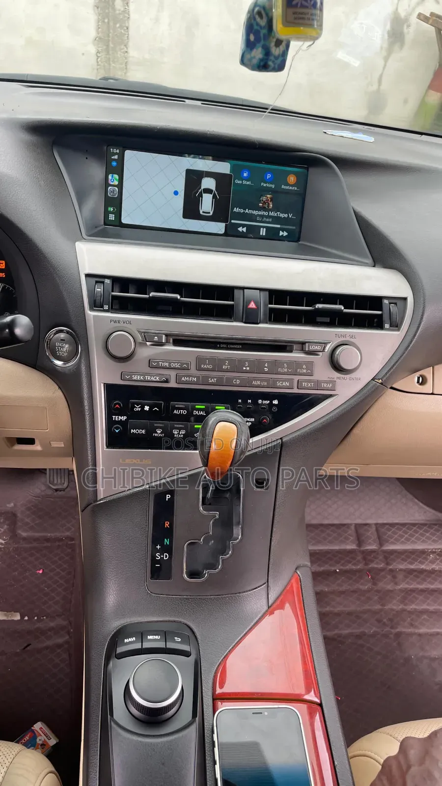 Rx350 Navigation Apple Carplay/With Mouse Control