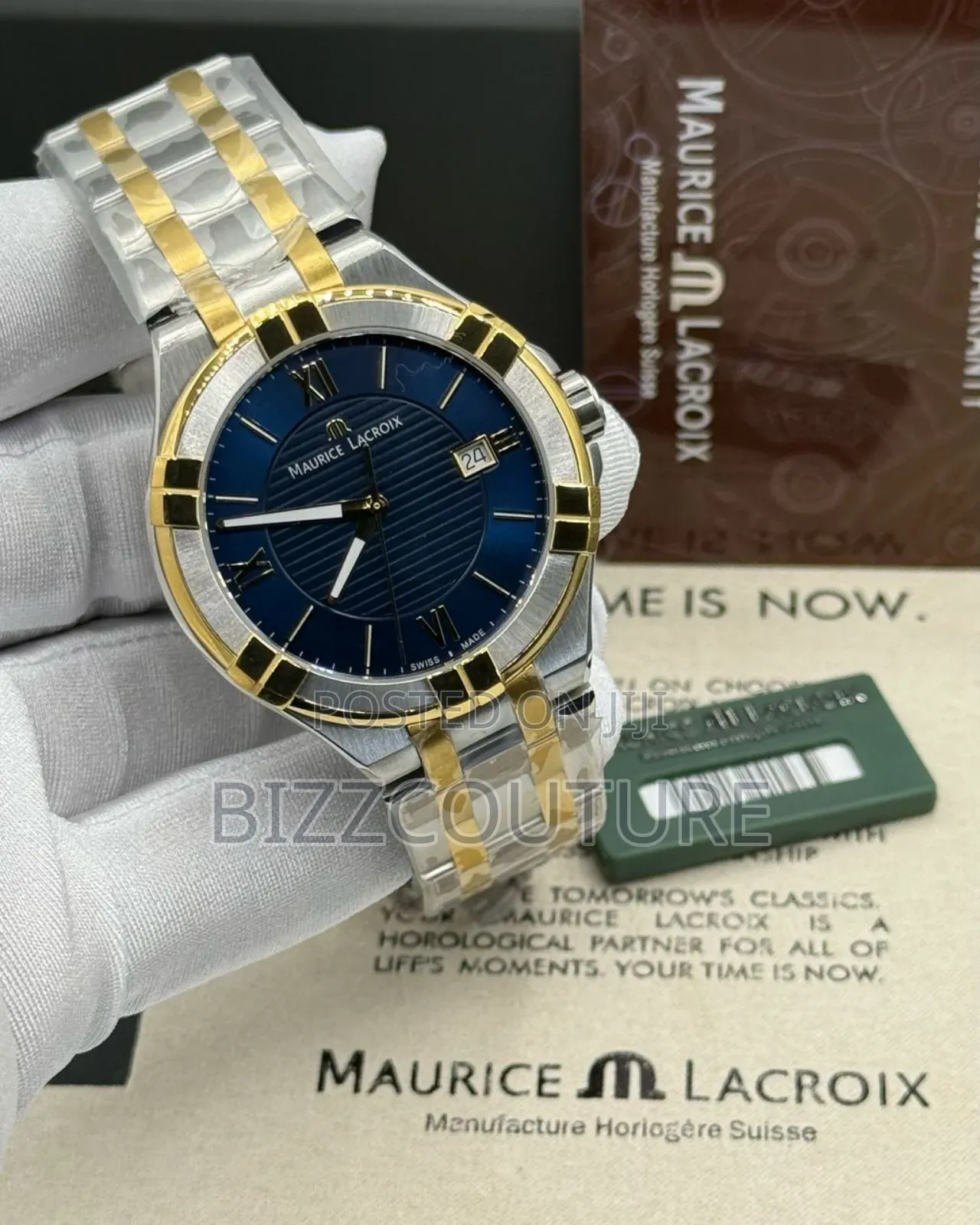 Original Maurice Lacroix Two-Tone Stainless Steel Watch
