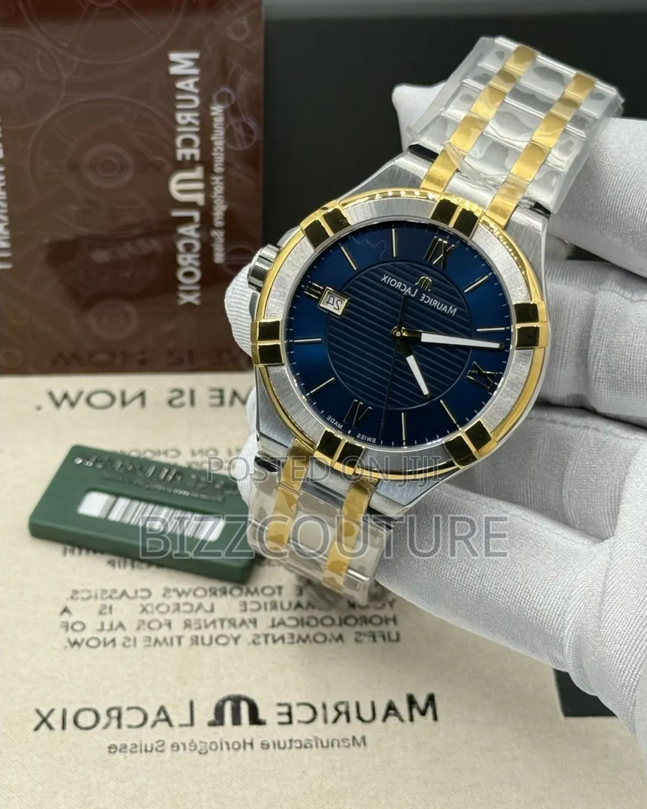 Original Maurice Lacroix Two-Tone Stainless Steel Watch