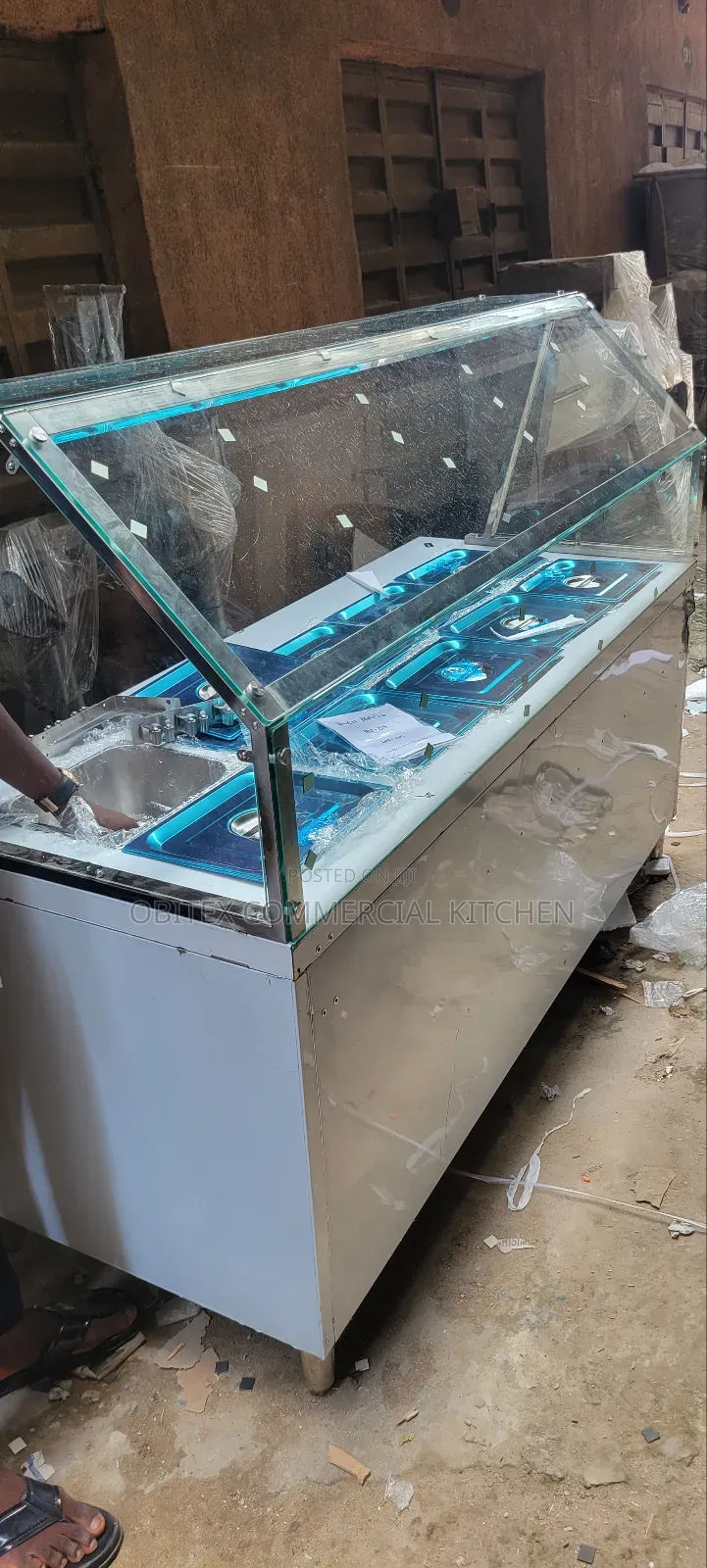 Standing Food Display Warmer 10plates Is Available for Sale