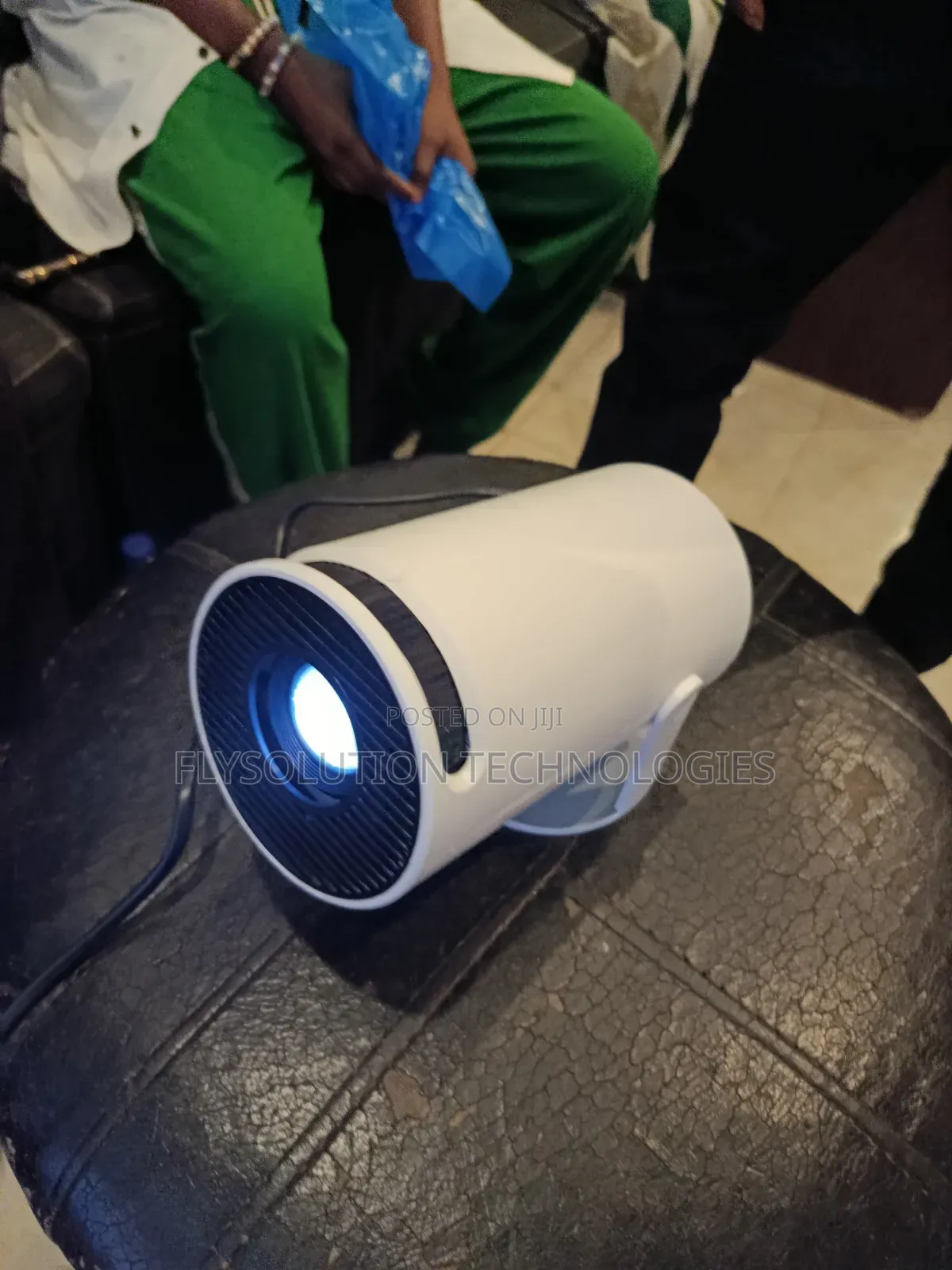 Hy300pro Mini Portable Projector Wifi Netflix Youtube