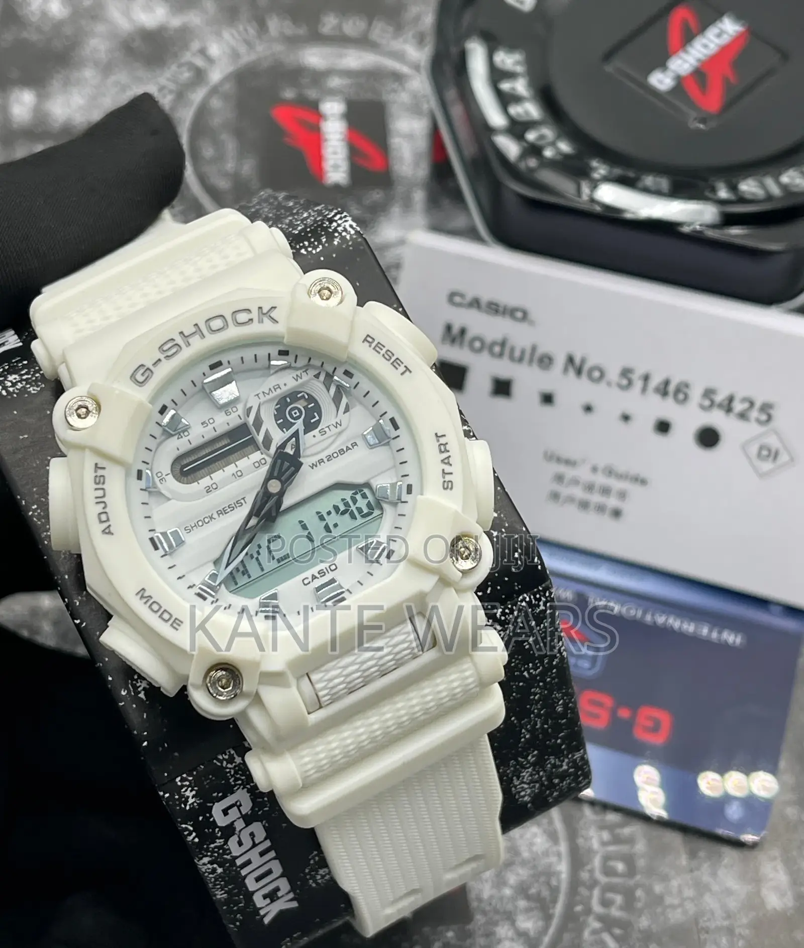 The Pinnochio Gshock World Time Wristwatch
