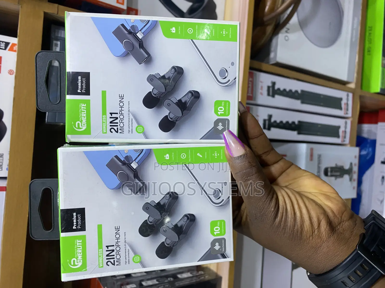 Powerlite 2 in 1 Wireless Microphone