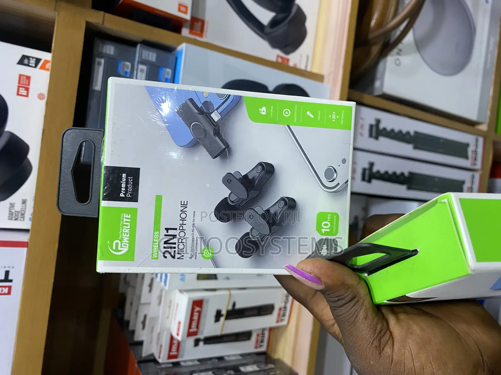 Powerlite 2 in 1 Wireless Microphone