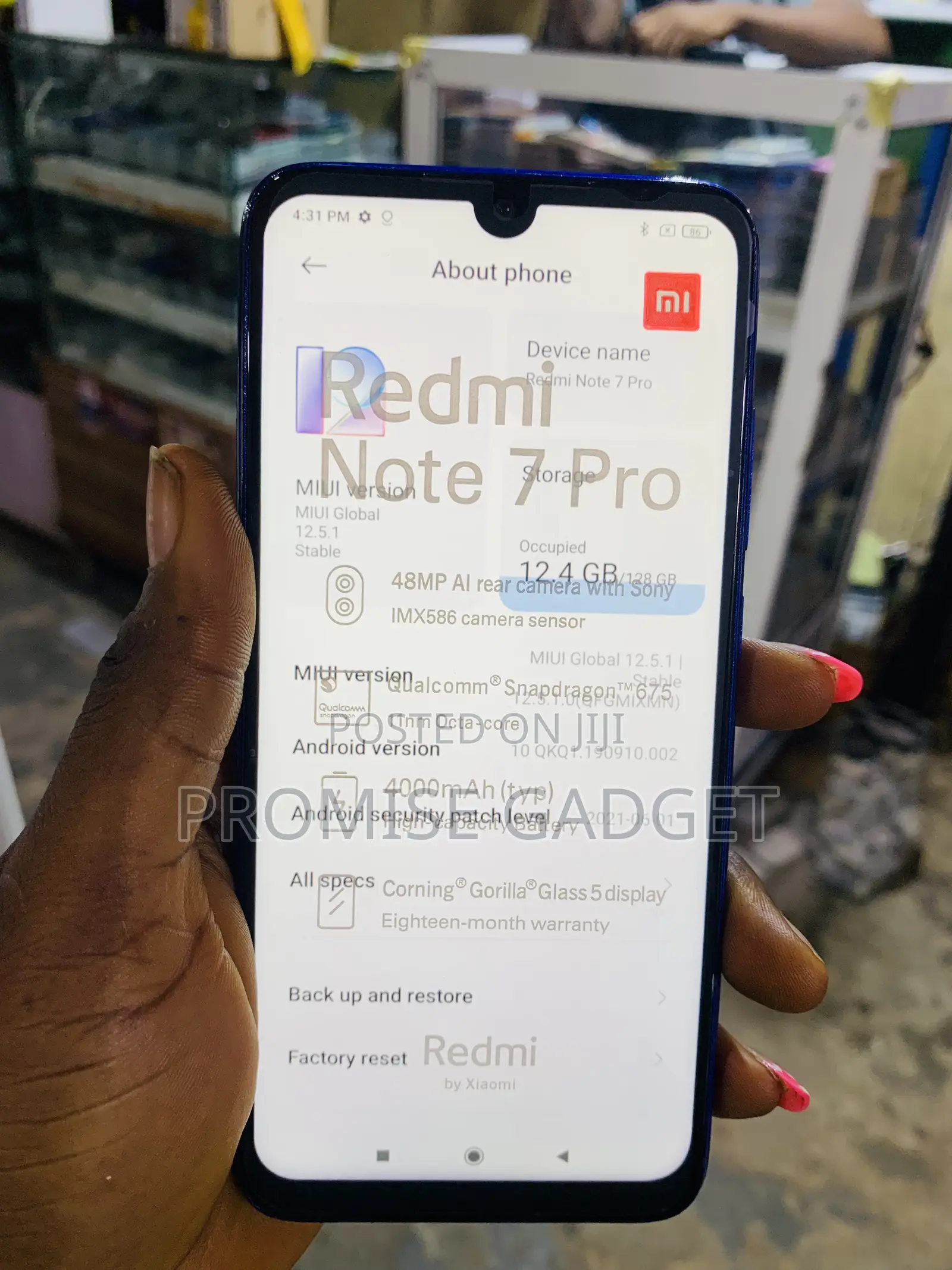 Xiaomi Redmi Note 7 Pro 128 GB Blue