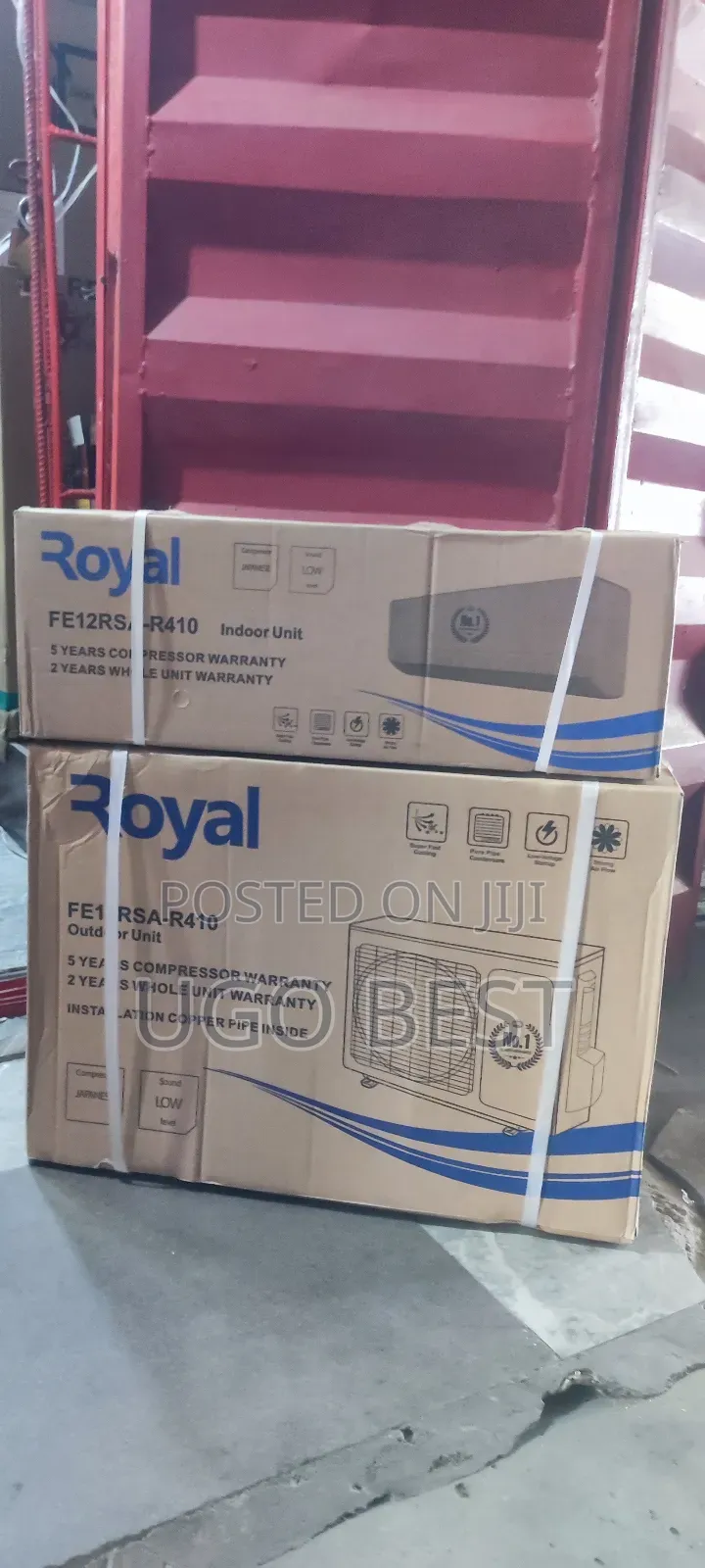 Royal 1,5 Hp Normal Ac Cooper Coil 2 Yrs Warranty
