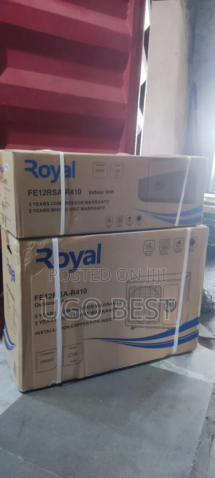 Royal 1,5 Hp Normal Ac Cooper Coil 2 Yrs Warranty
