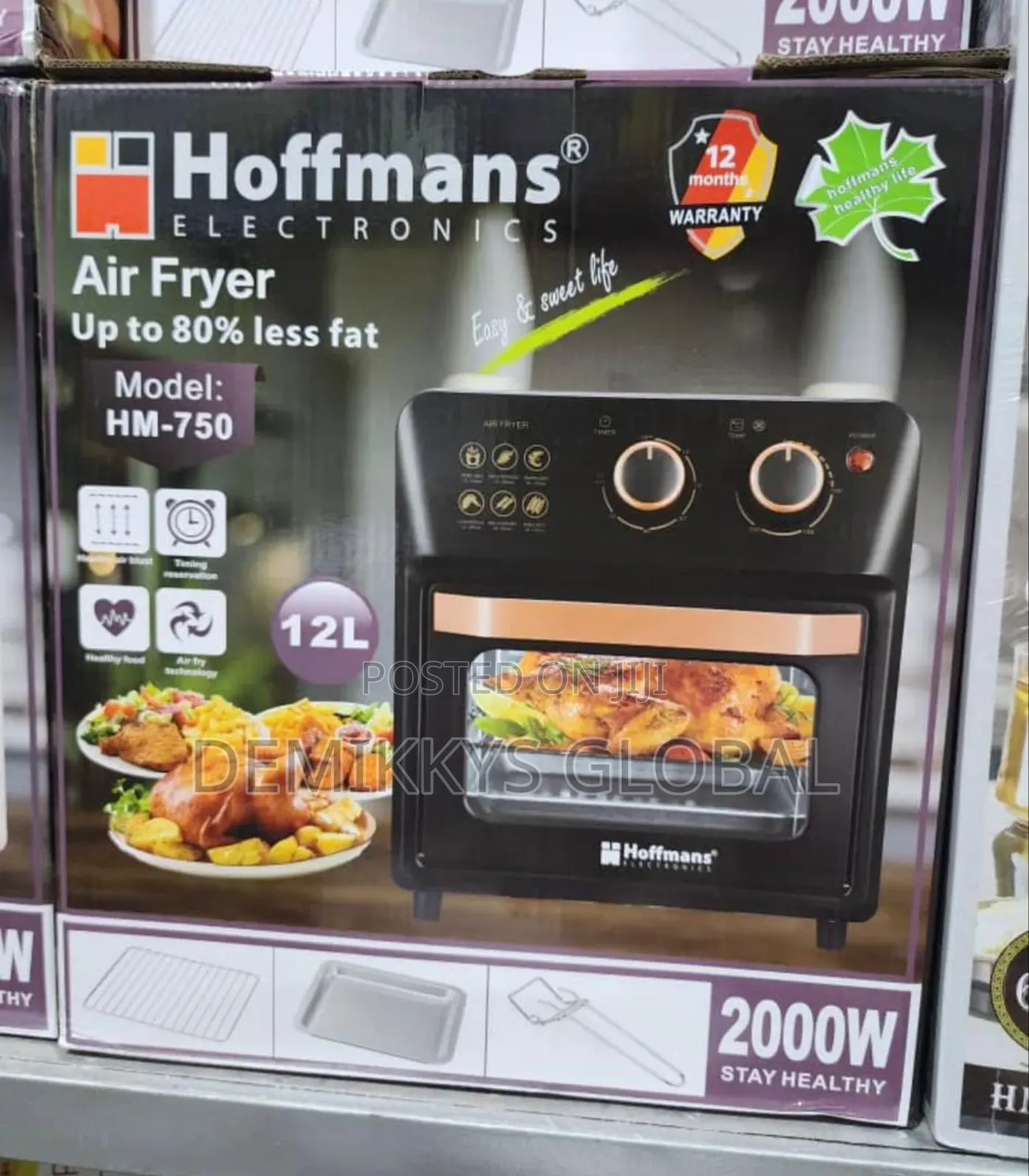 Hoffmans Airfryer 12l