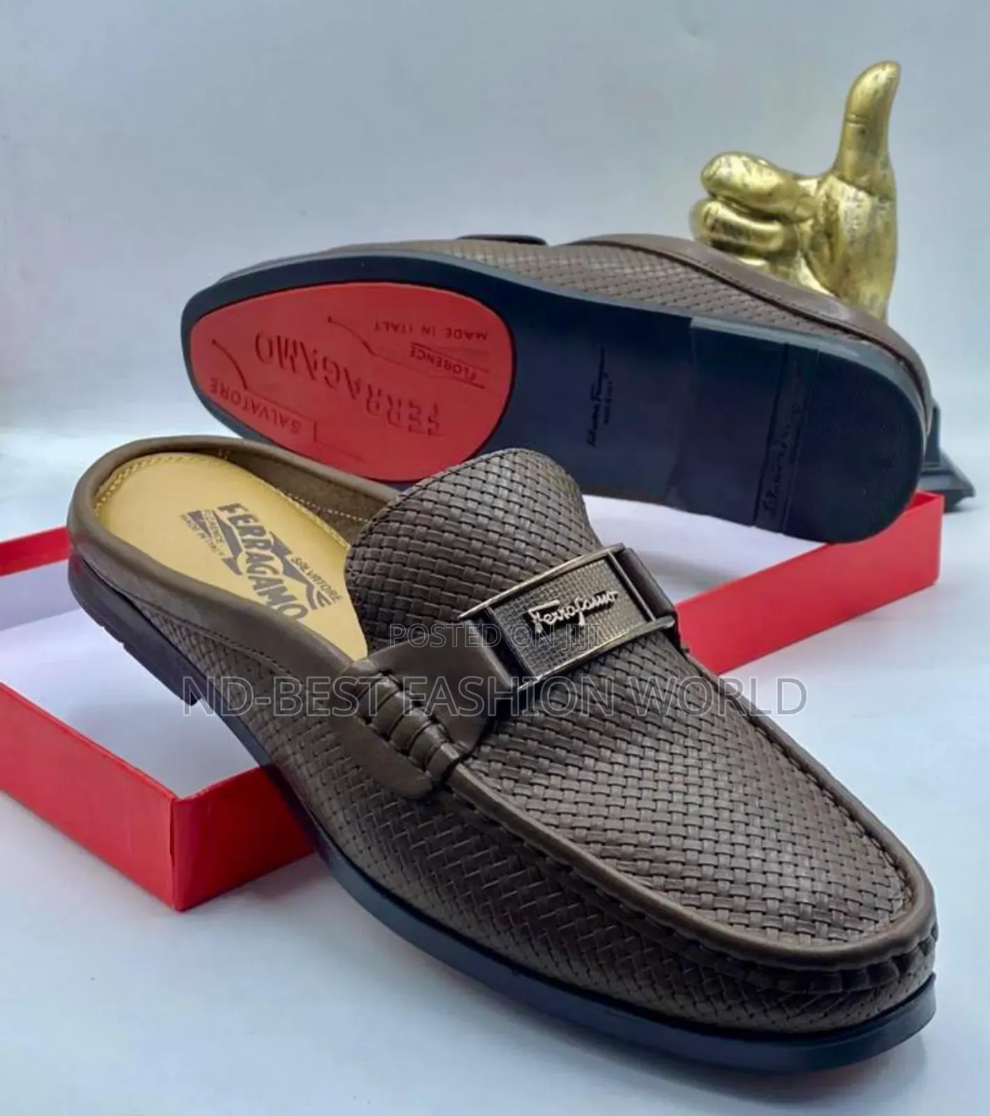 Black Quality Men's Half Shoe