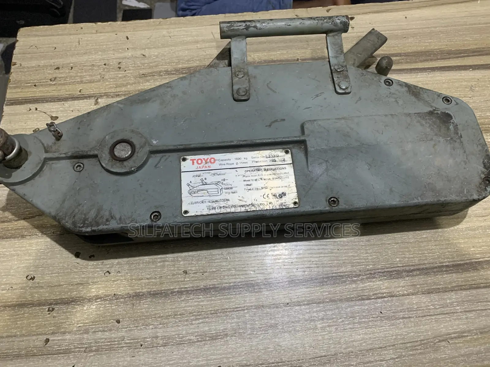 Original 1.6tons Typhod Jack/ Lifting Equipment