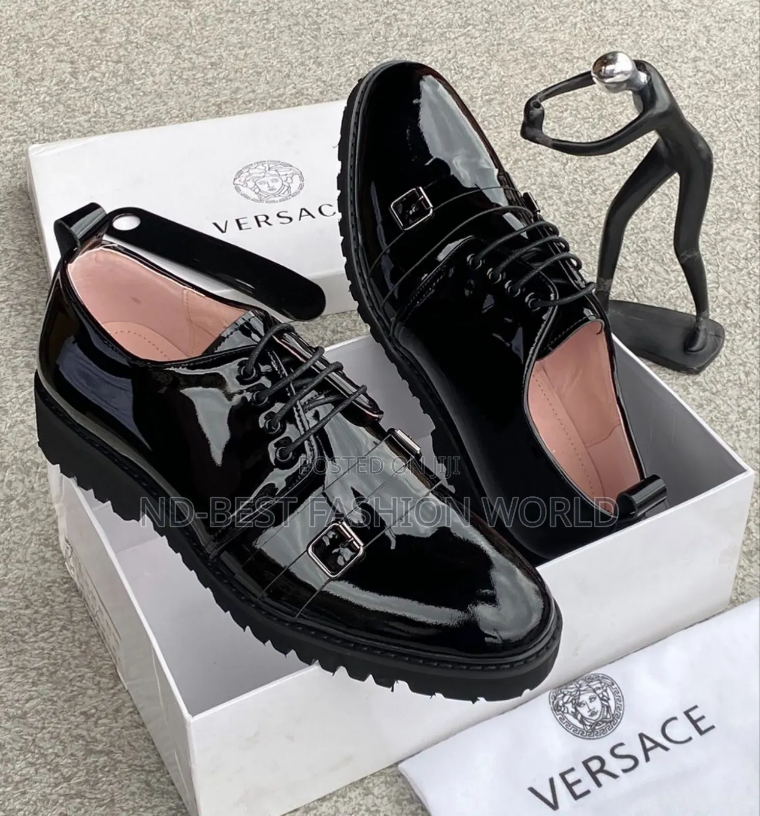Versace Lace Up Shoes