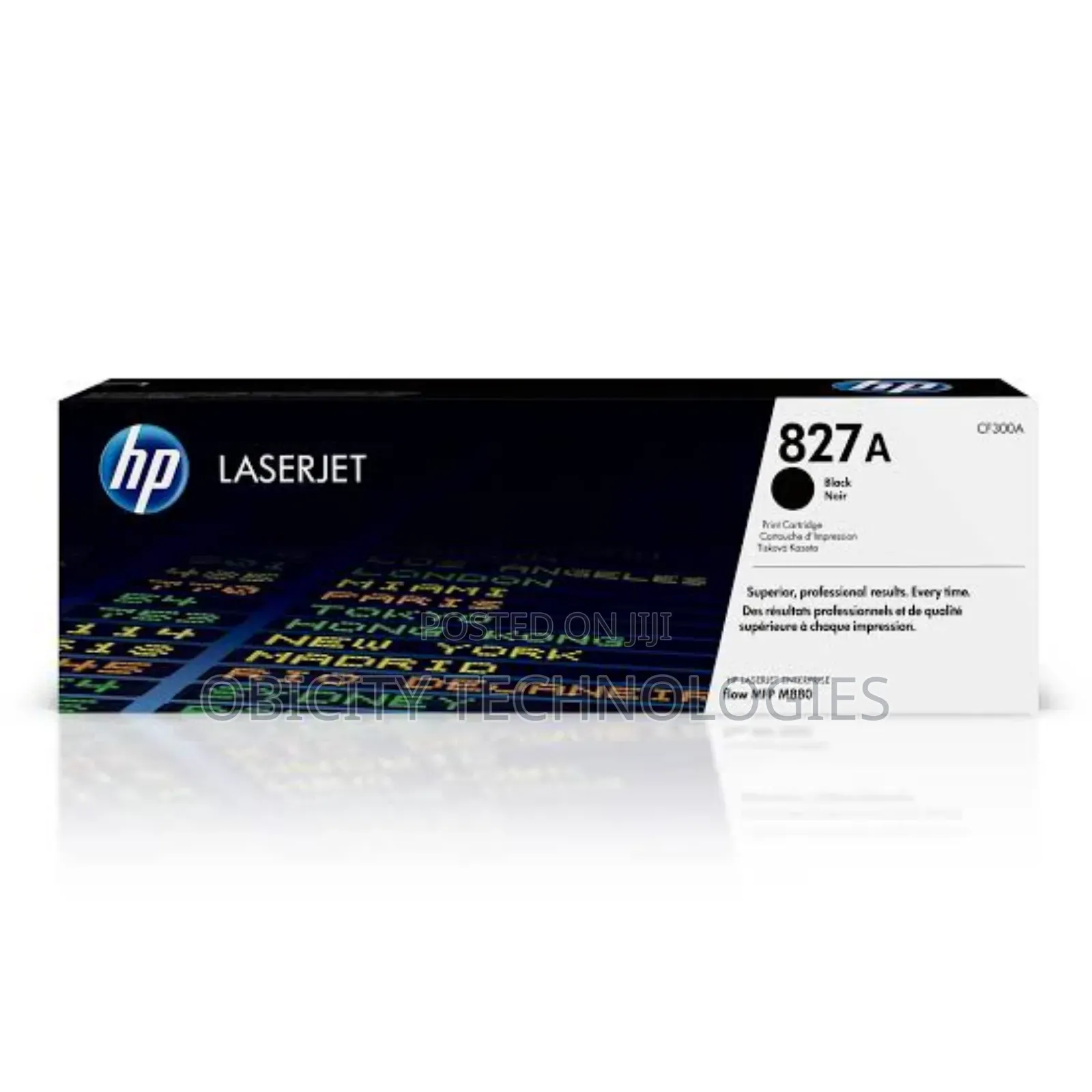 Hp 827a Black Original Laserjet Toner Cartridge, Cf300a