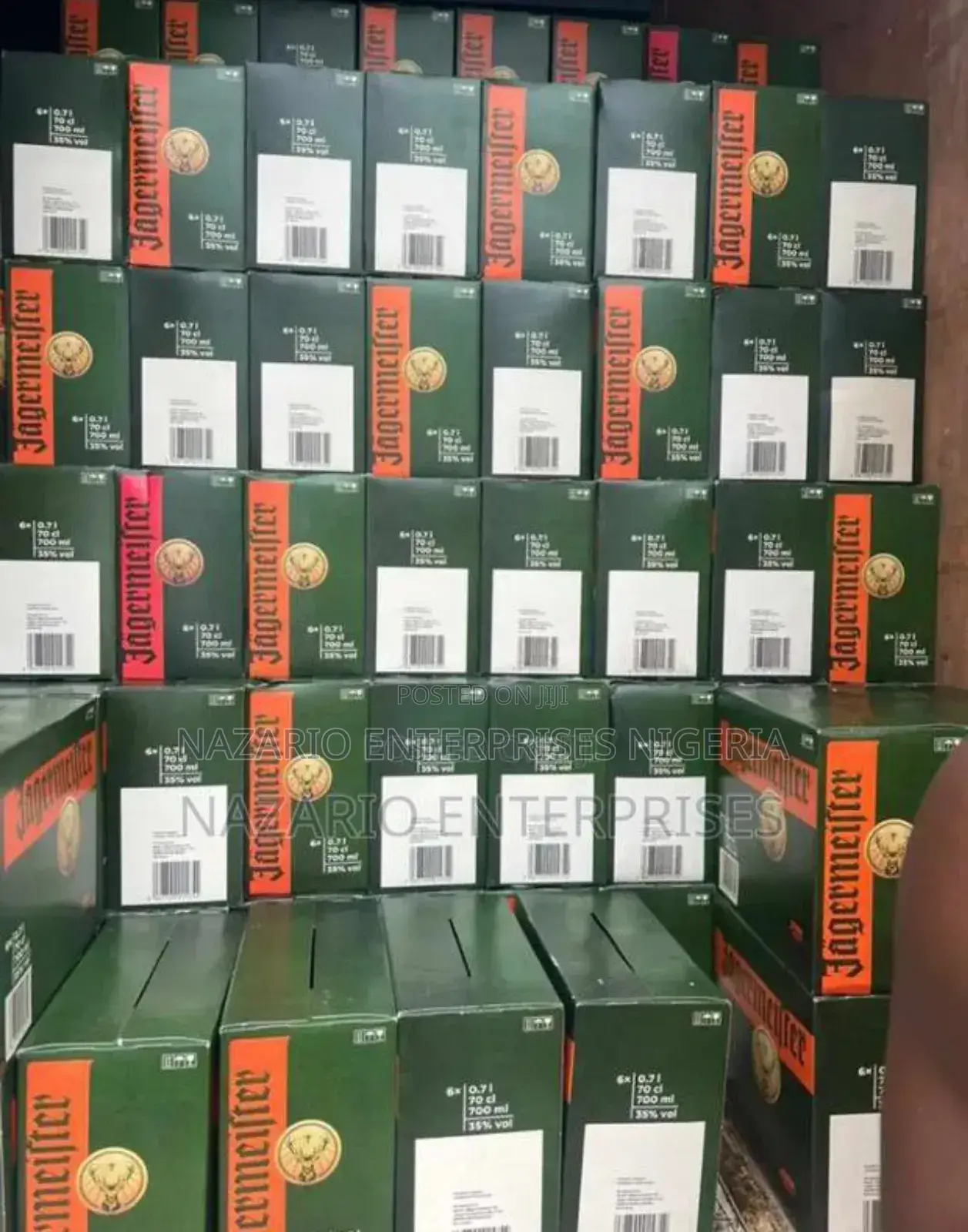 Jägermeister Herbal Liqueur – 750ml by 12 Bottles