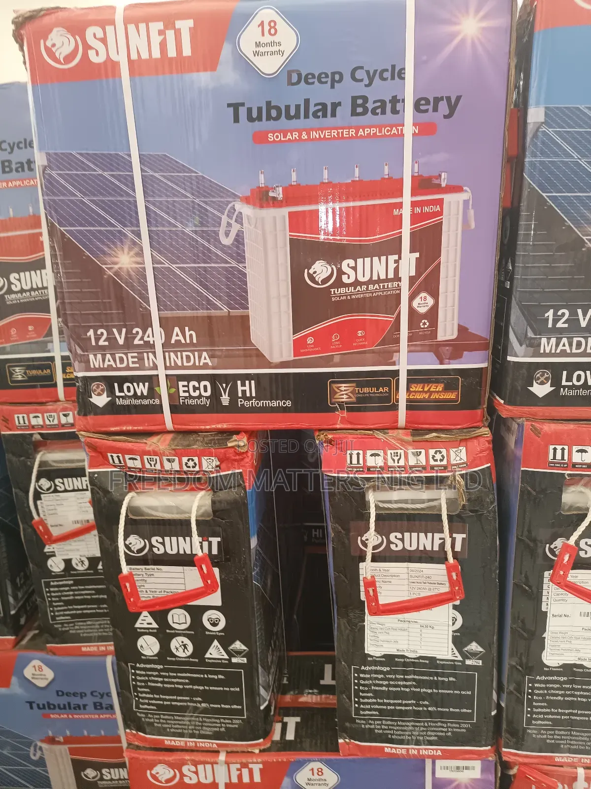 Sunfit Inverter Battery 12v 240ahm