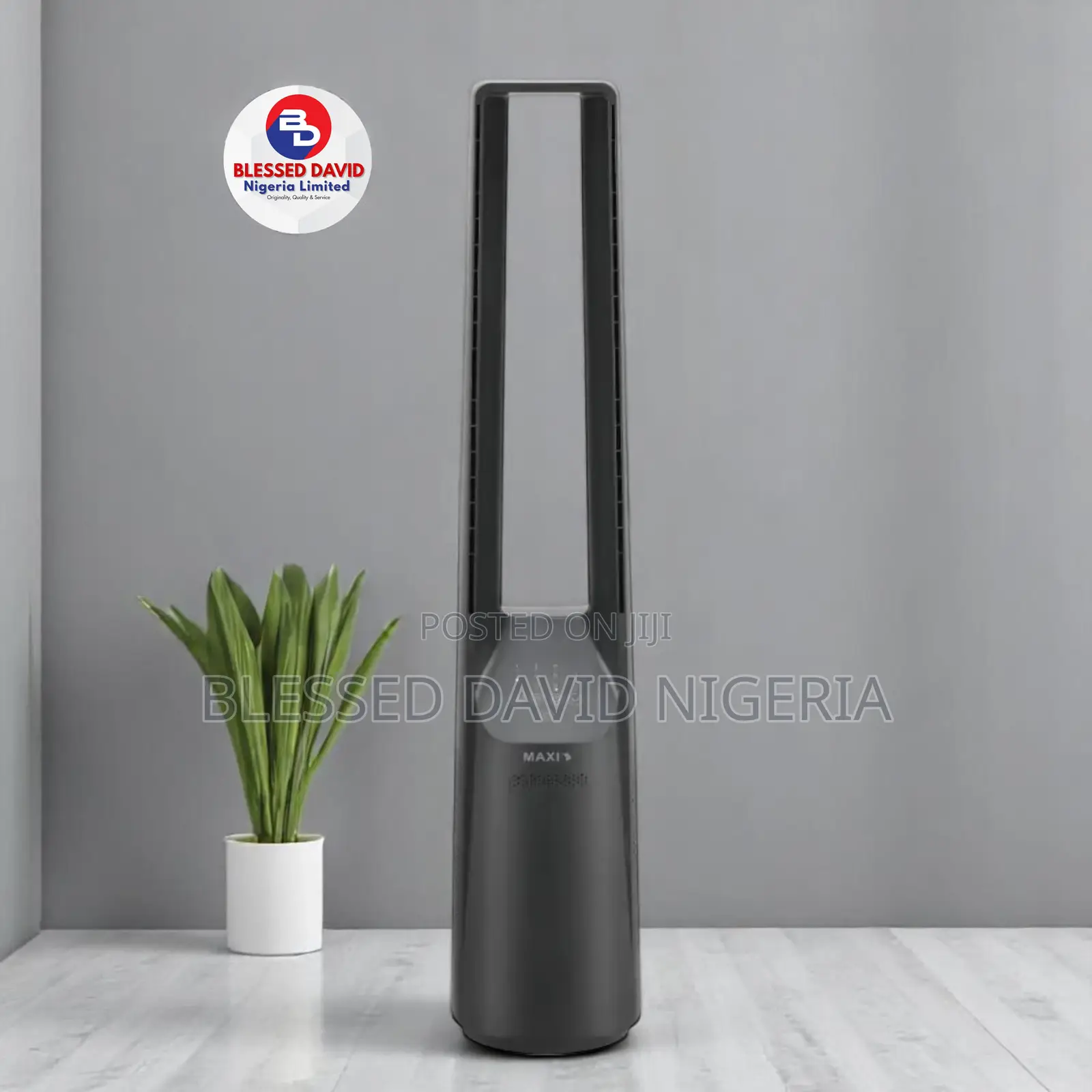 Maxi Bladeless Fan 40 Inch Black (150f-mdams)