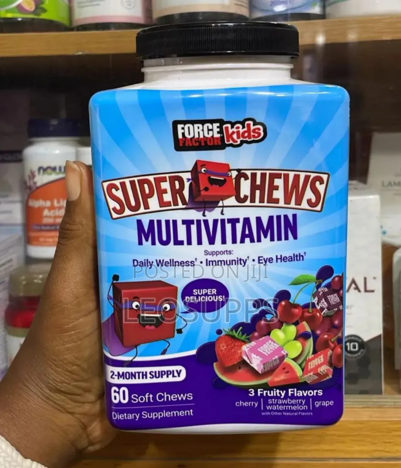 Force Factor Kid's Multivitamin Superchews