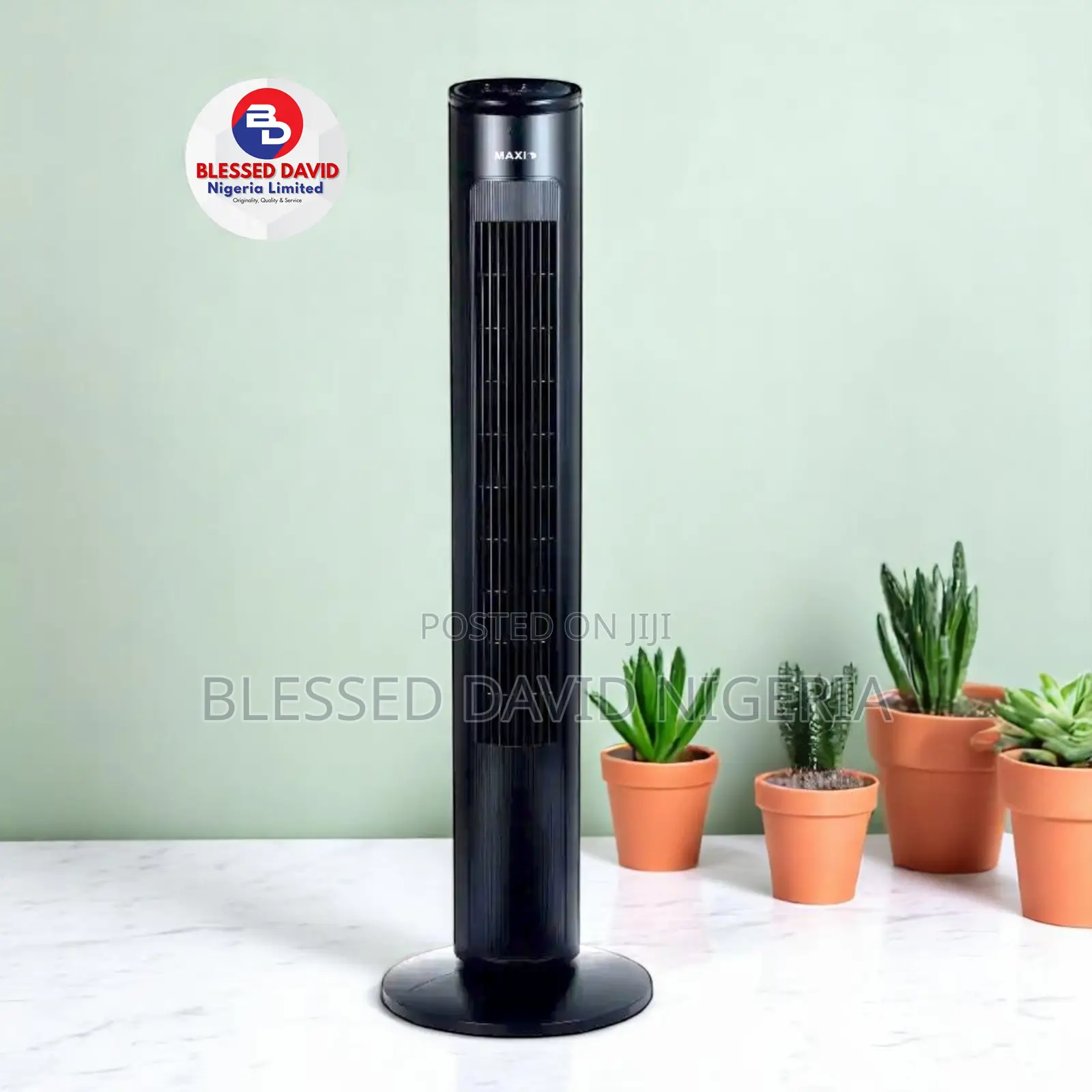 Maxi Tower Fan 40 Inch Black (10-22jrb)