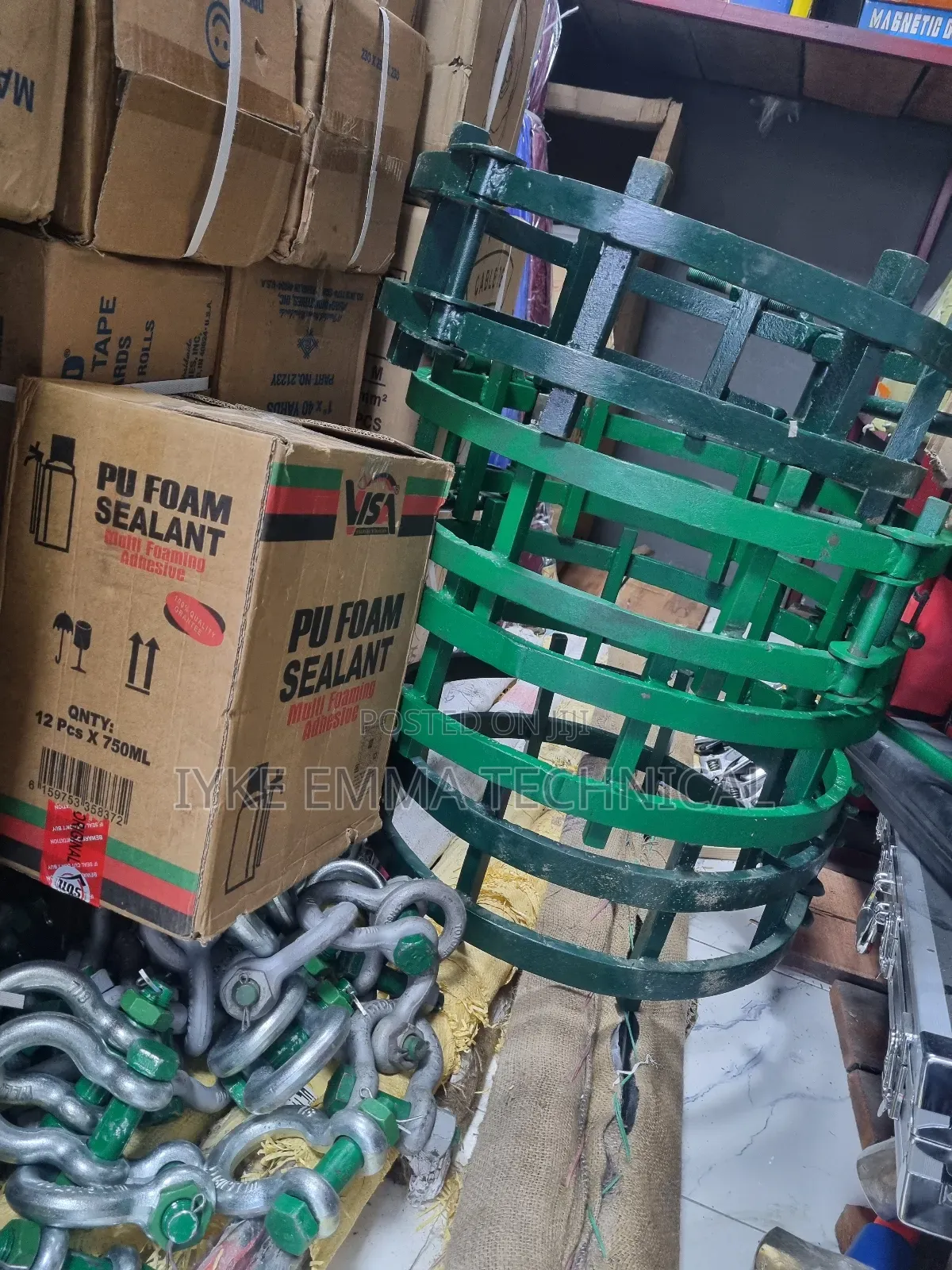 Manual Cage Clamp Pipe Clamp Available in All Sizes 6" - 36"