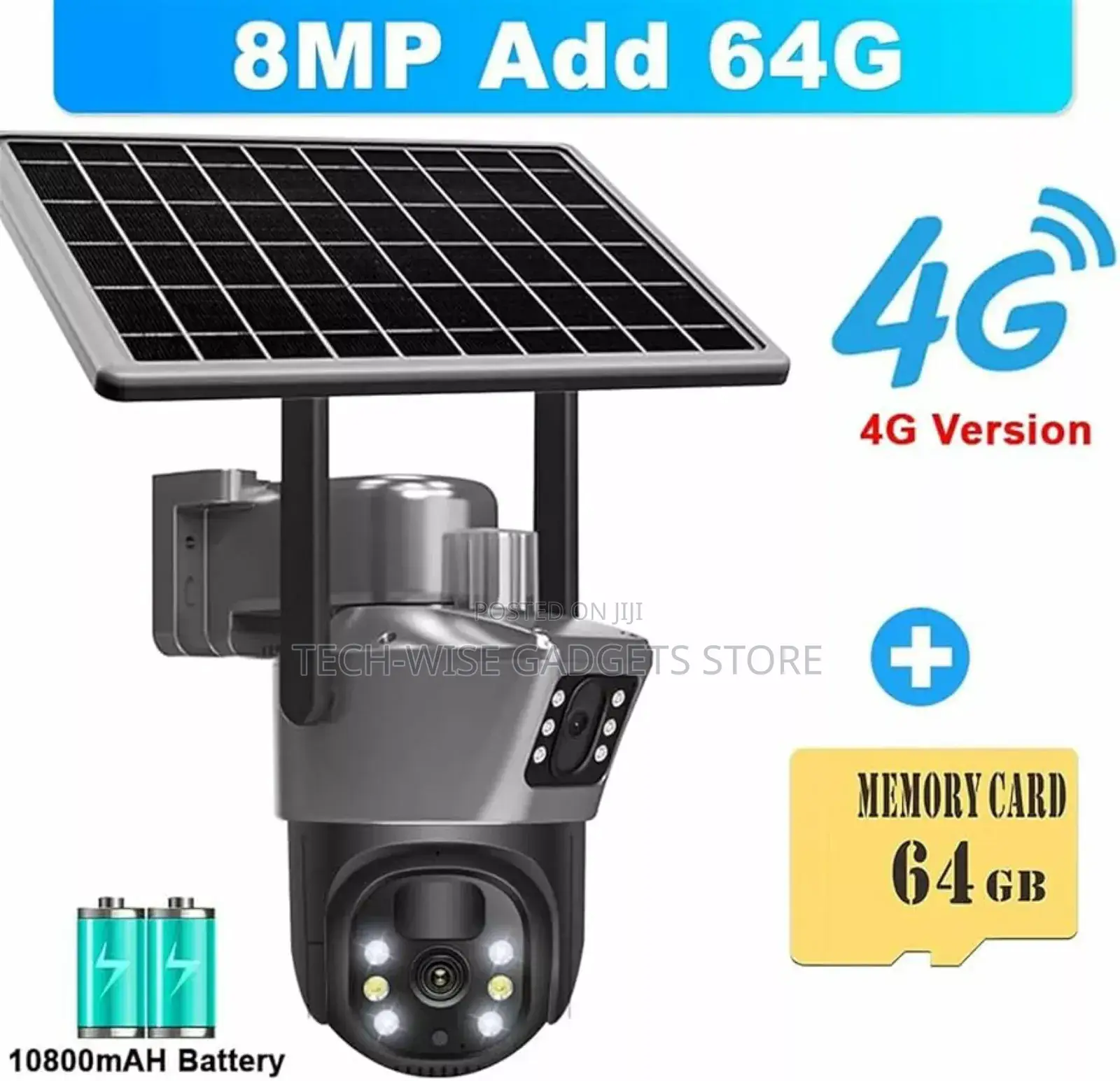 4g Wirless Solar Camera