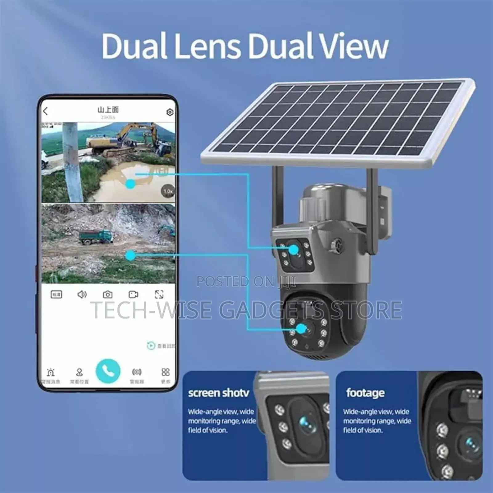 4g Wirless Solar Camera