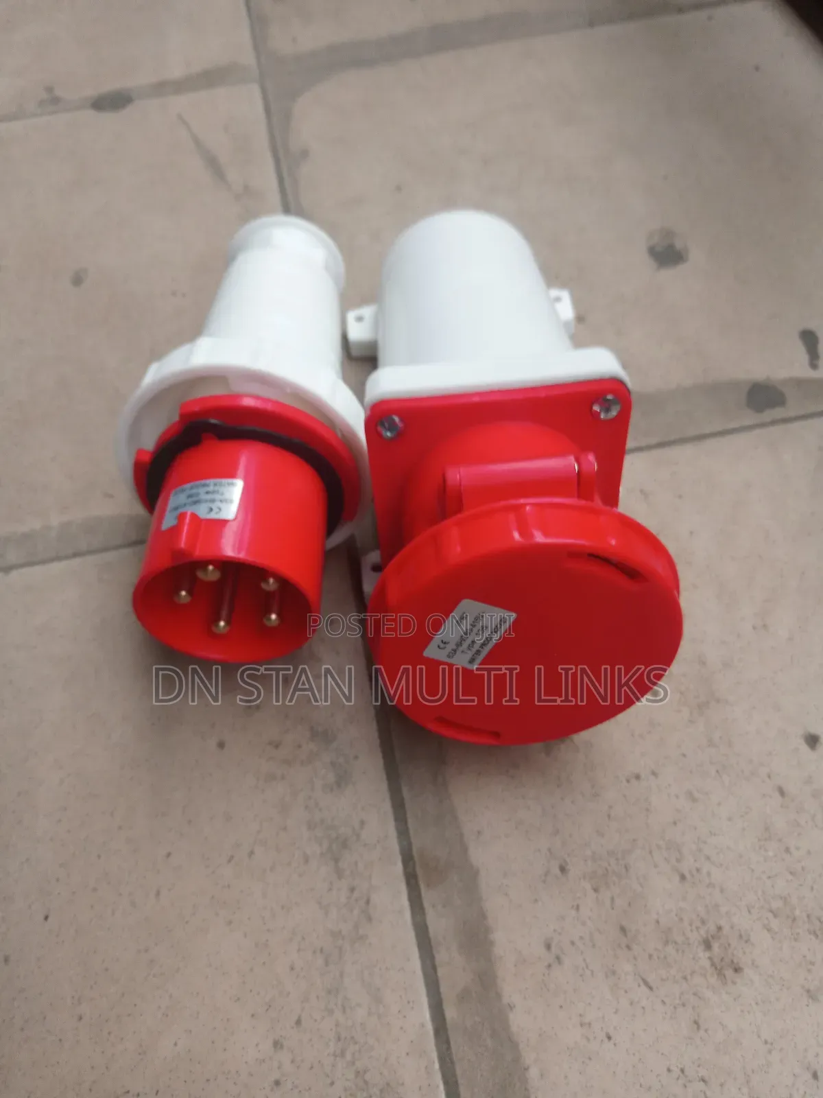 63amps 5pin Industrial Socket Male and Female