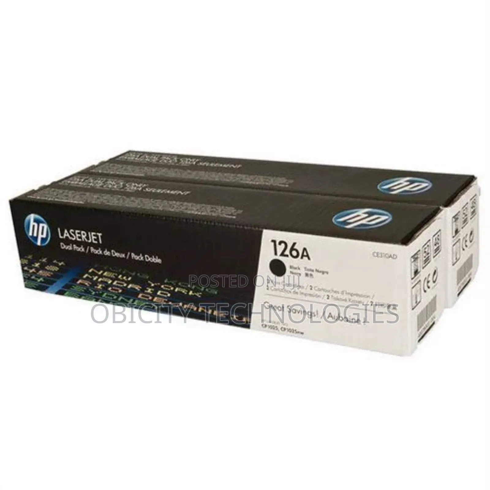 Hp 126a Black Original Laserjet Toner Cartridge, Ce310a