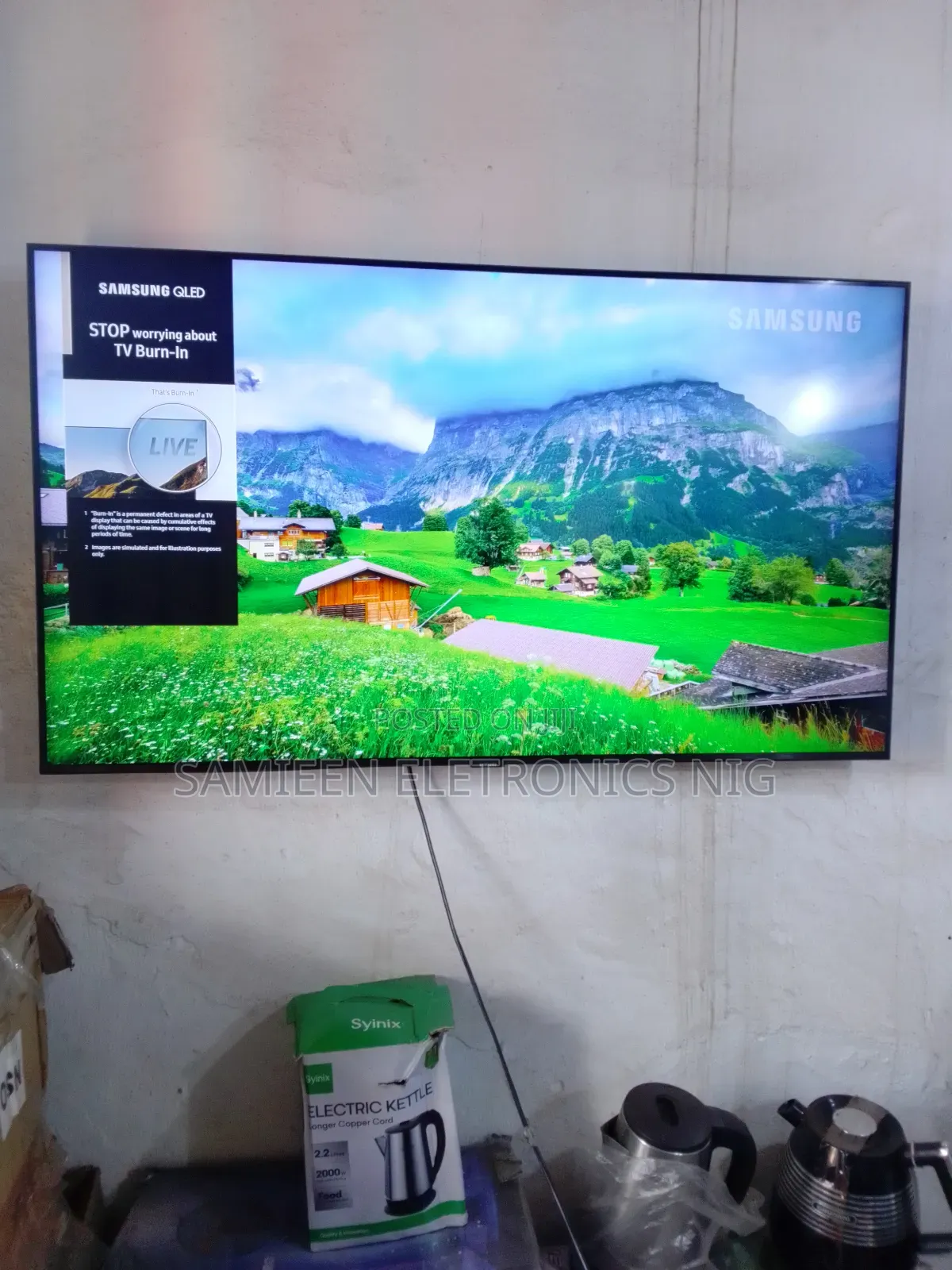 Newly Arrived 50inch Samsung Qled Smart Tv, Latest Model X