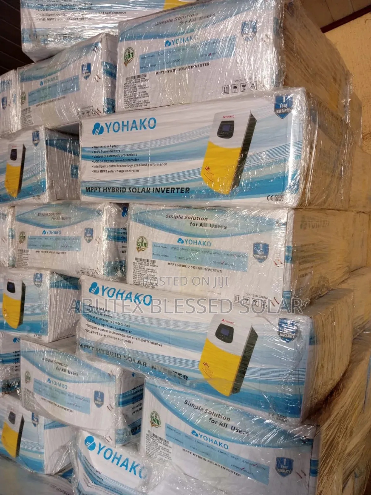 5kva 24v Yohako Solar Inverter Hybrid