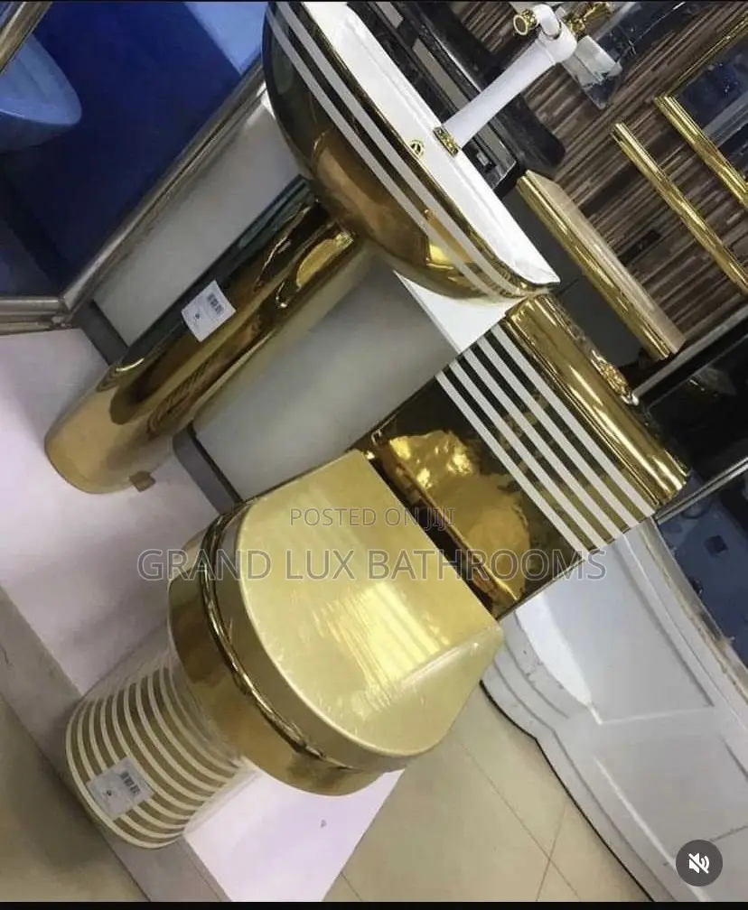 Gold Water Closet