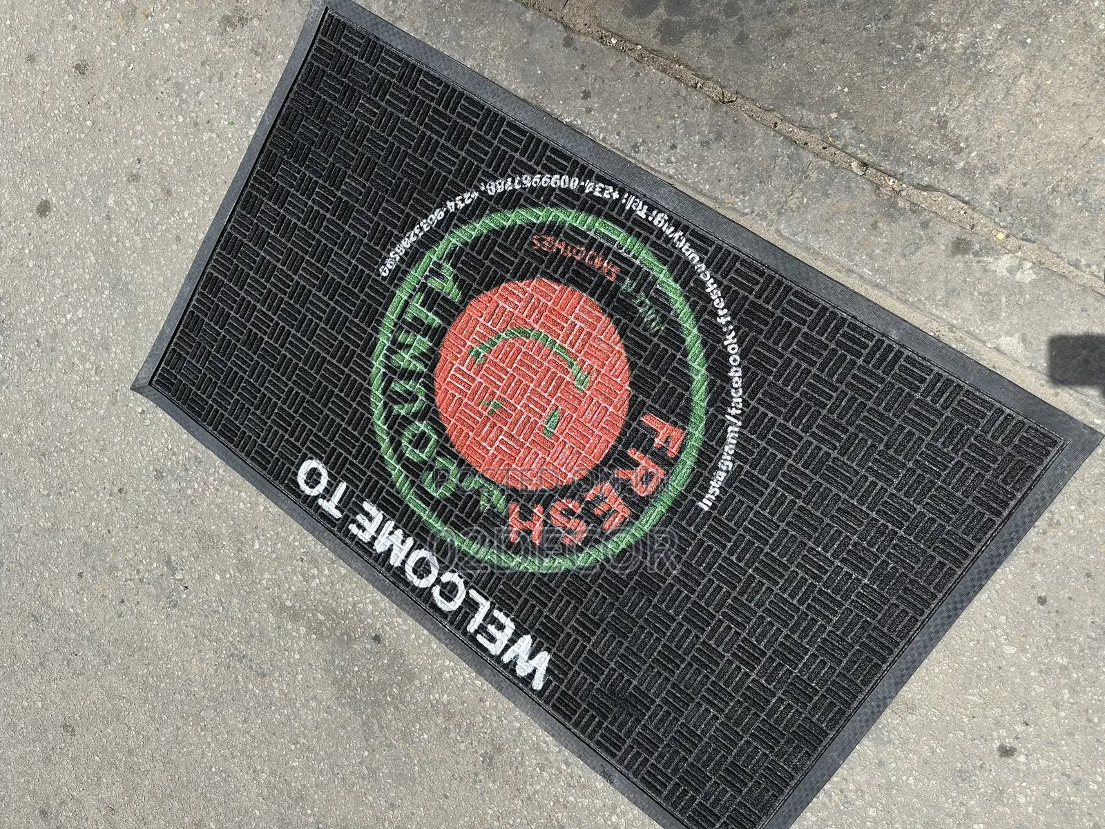 We Customize On Hard Surfaces Doormat ( All Sizes Available)