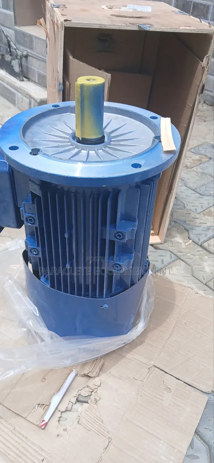 10 Horsepower Flange Mounted Brake Motor