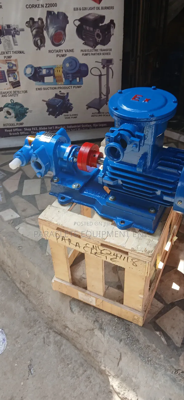 Explosion Proof Oil Transfer Gear Pump