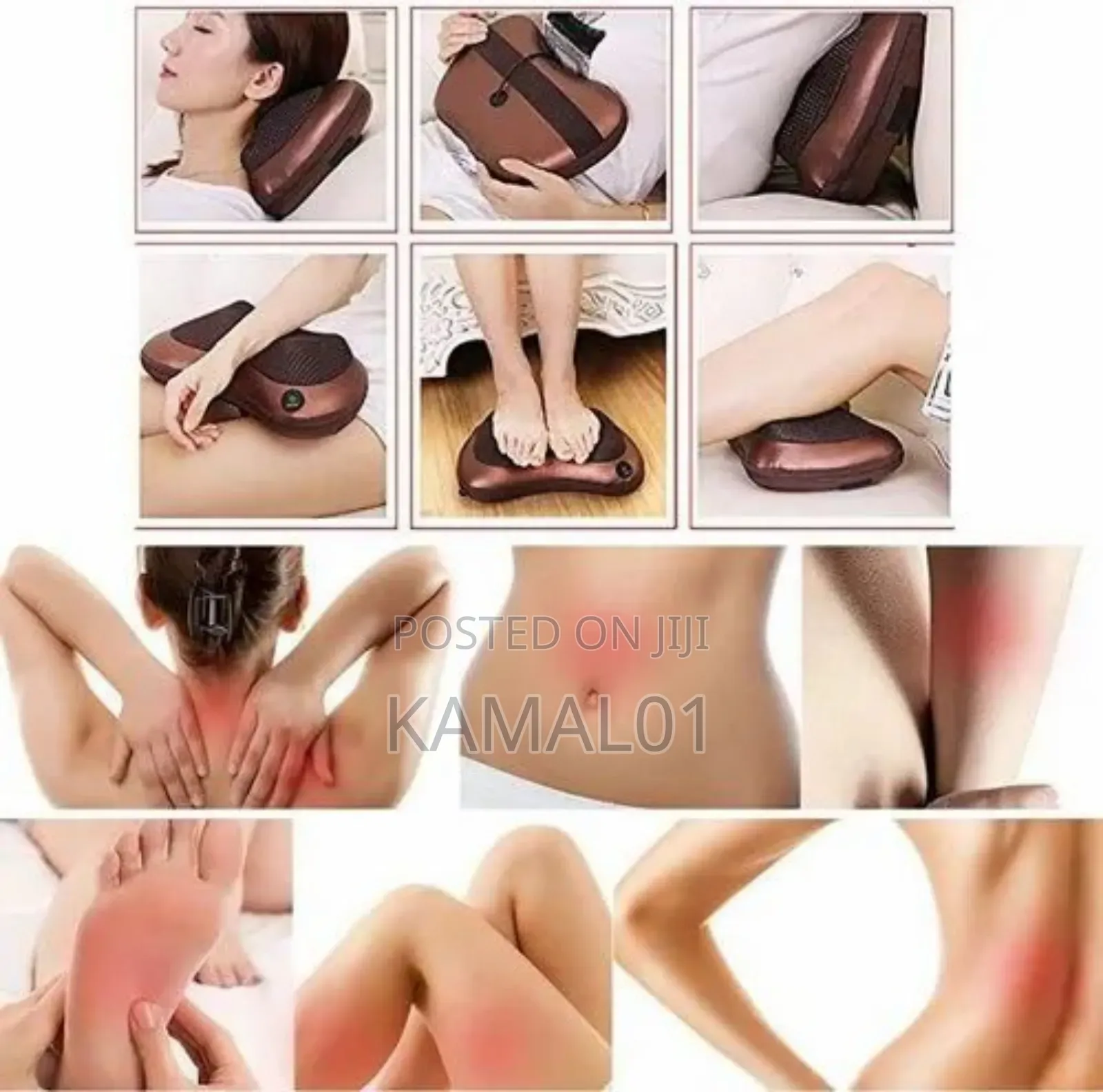 Back Neck Foot Shiatsu Massager Pillow