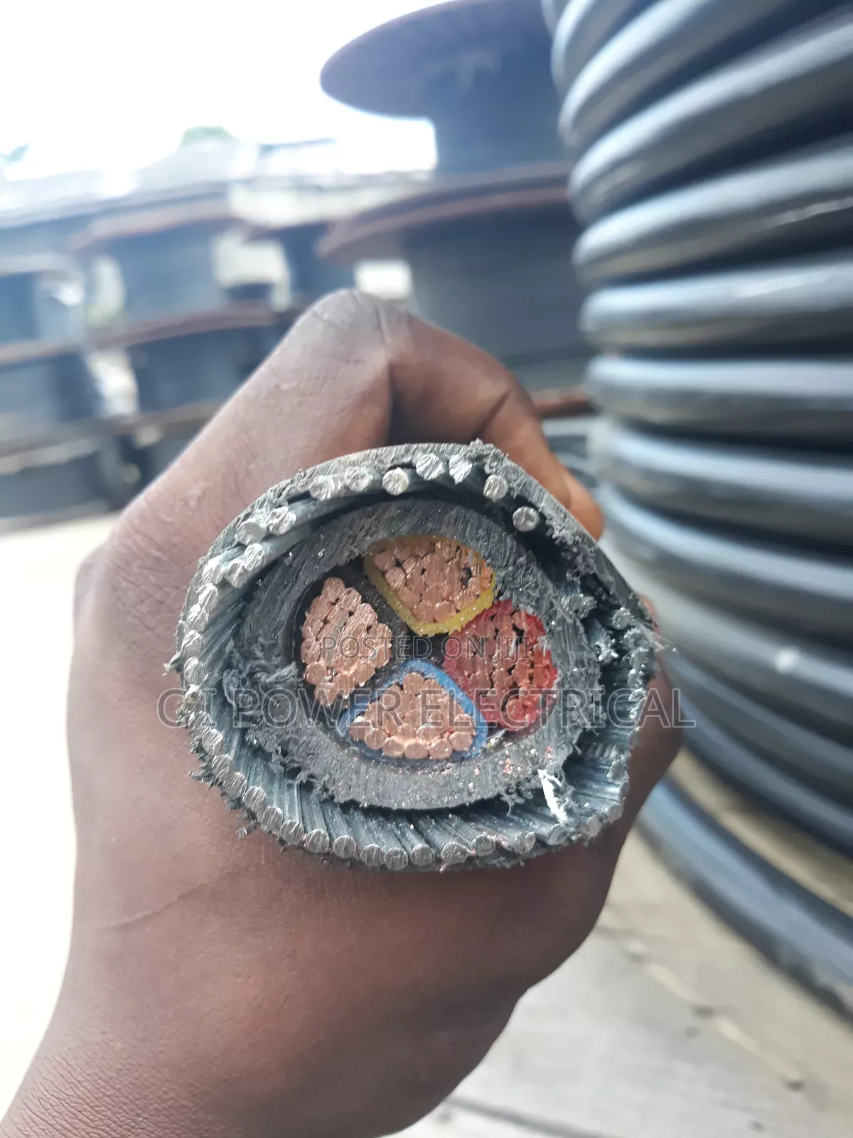 70mm 4 Core Coleman Armored Cable