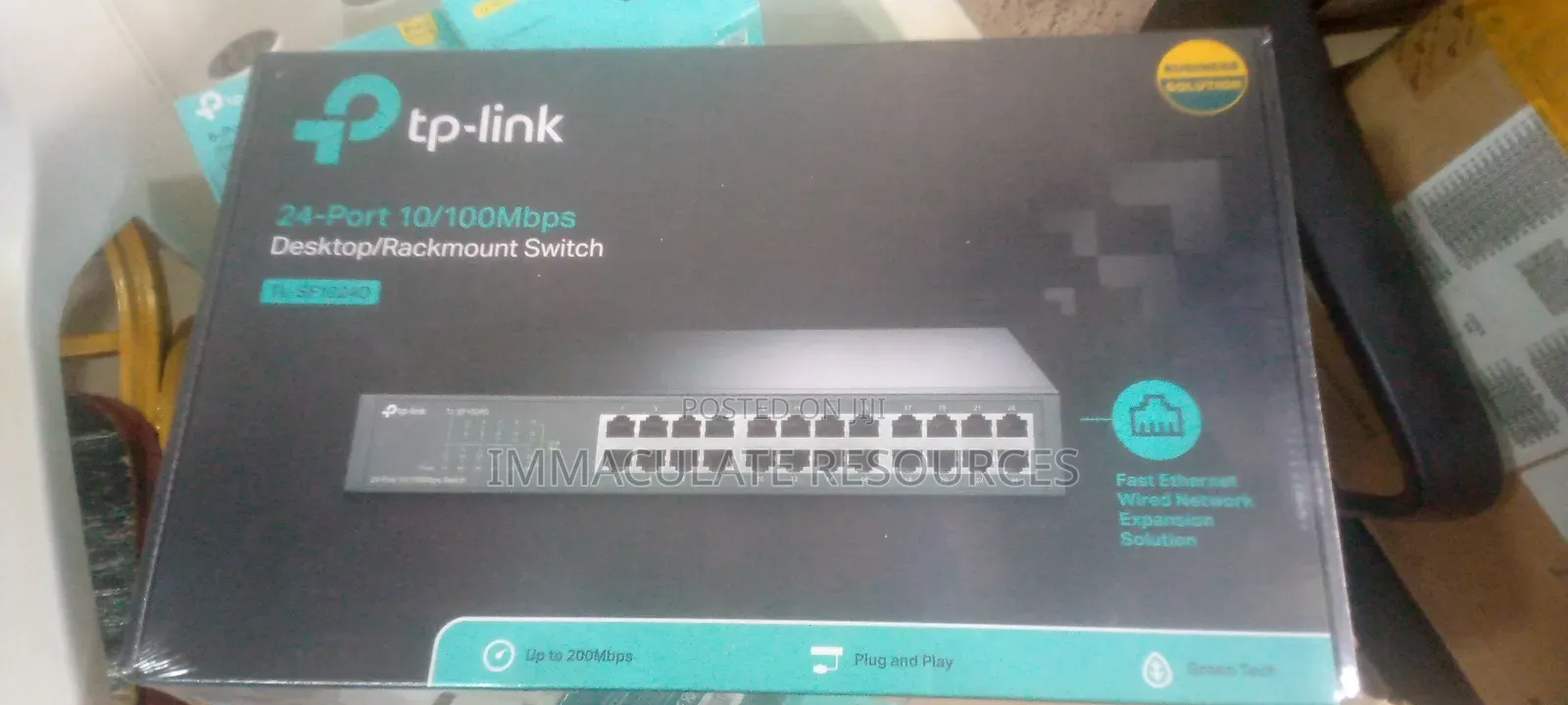 Tp-Link 24ports Gigabyte Switch (Rackmount)
