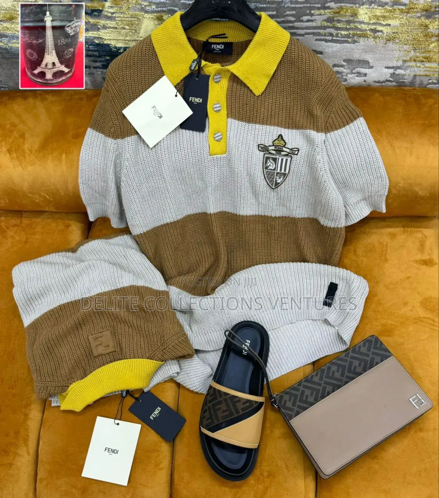Original Fendi Polo Available in Store