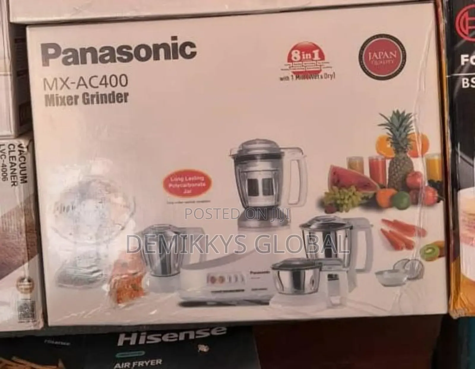 Panasonic Mixer Grinder 8 in 1- 4 Jars
