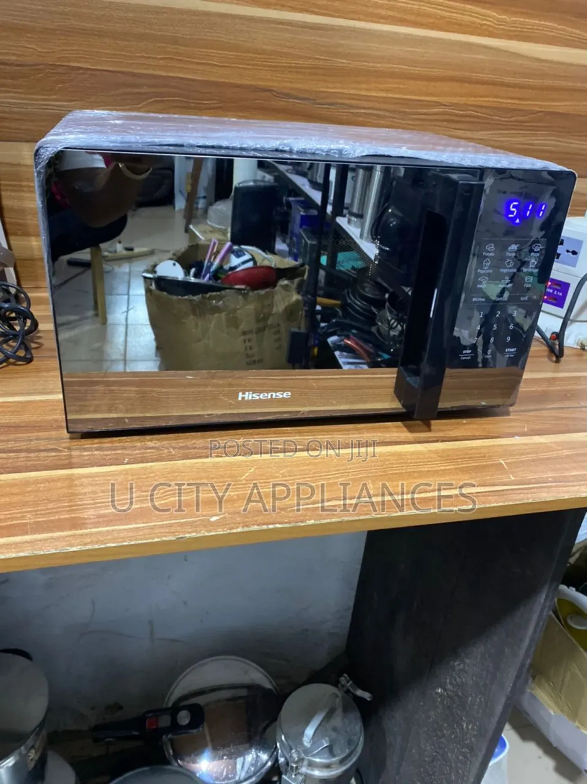 Direct Uk  Mirror Face  2in1 Microwave And Grill