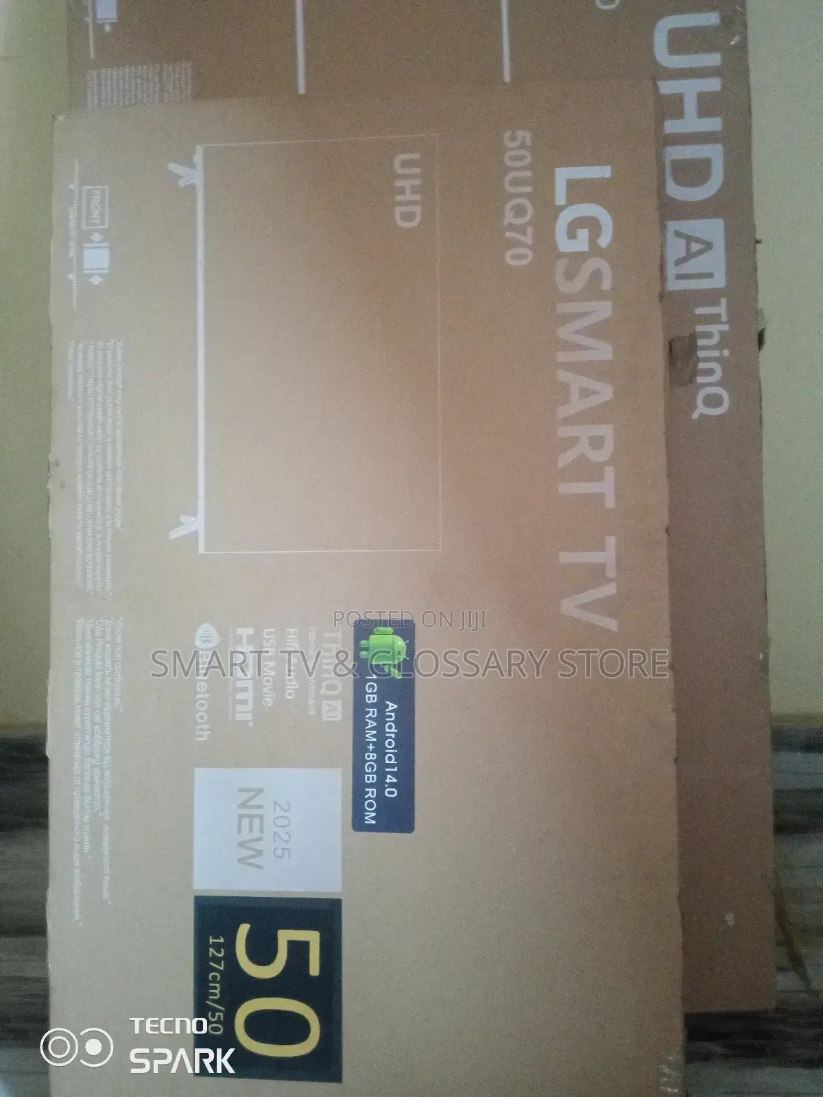 Lg 50 Inches Smart Action Tv