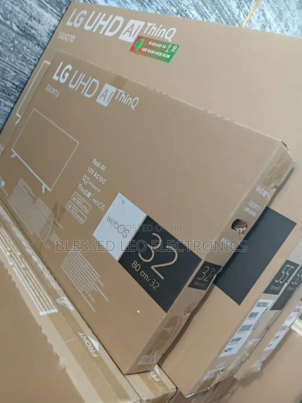 32 Inches Smart Android Frameless Screen
