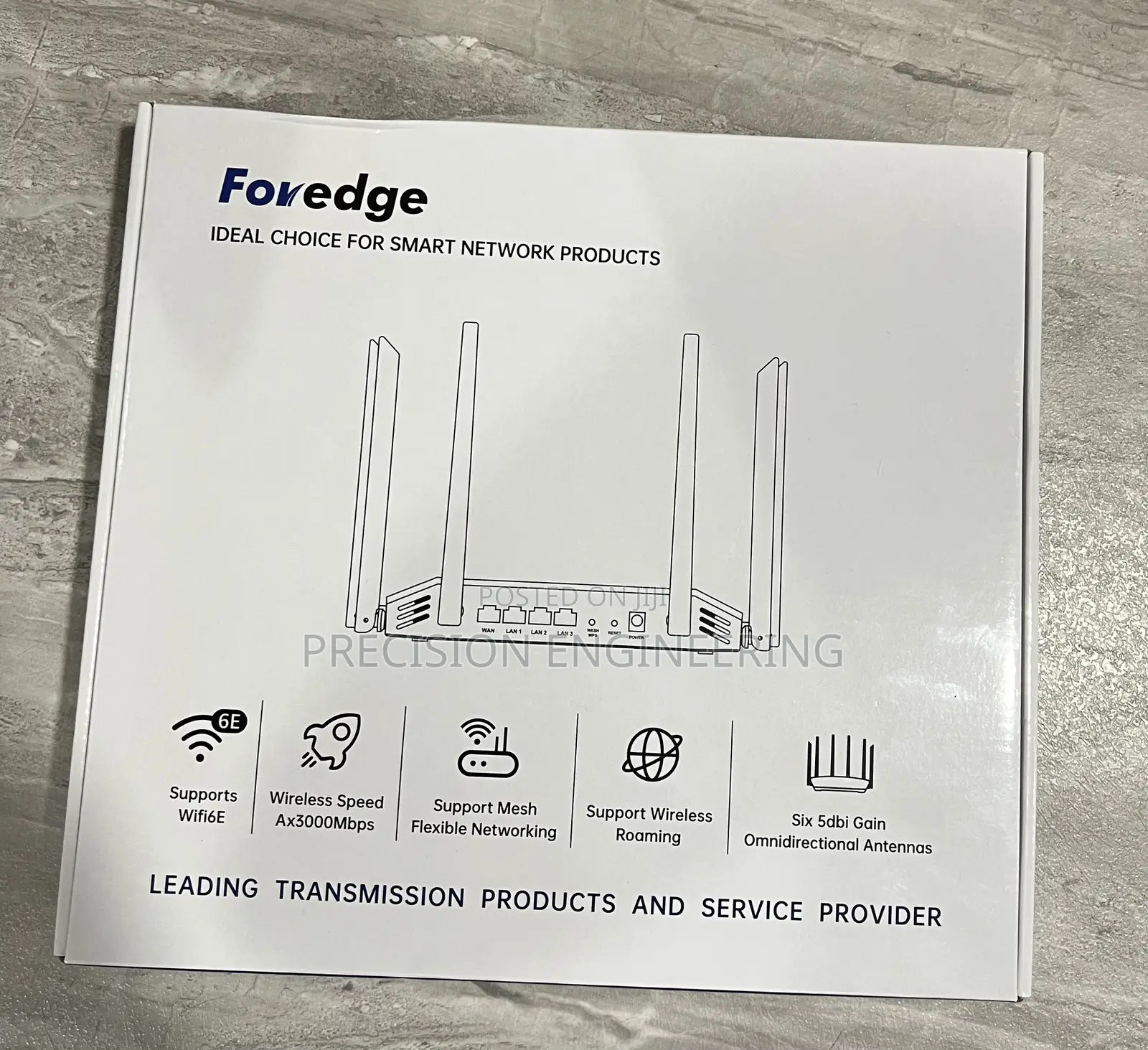 FWR-Ax3000-Sm Wi-Fi6 Gigabit Dual-Band MBPS Wireless Router