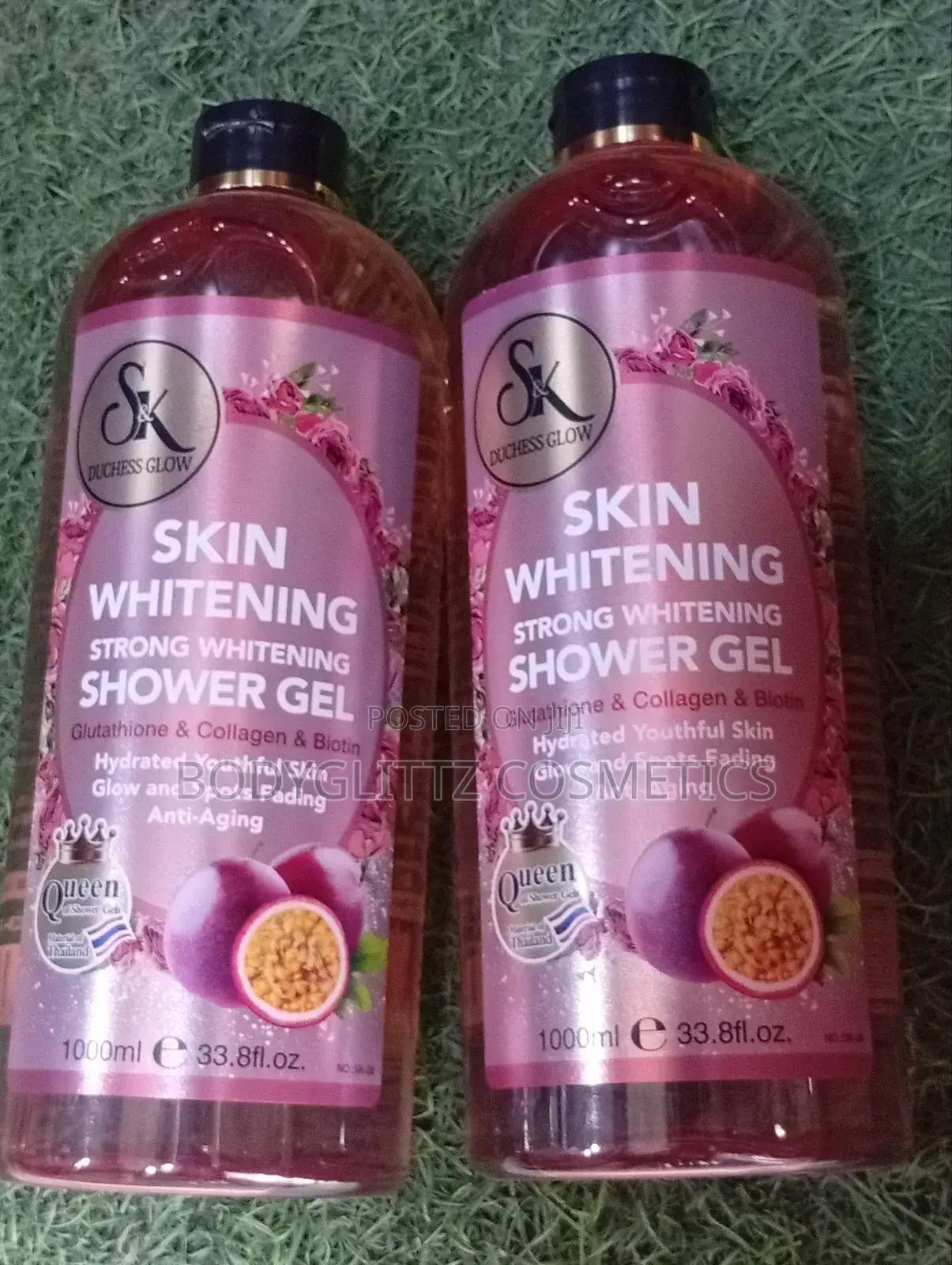 Sk Duchess Glow: Glutathione+Collagen+Biotin Shower Gel