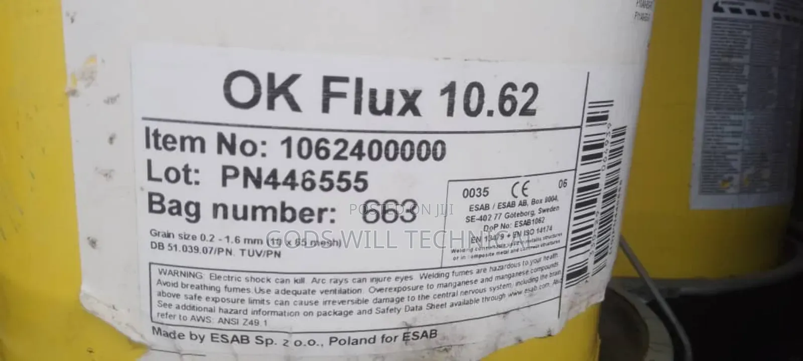 Welding Flux Powder Esab