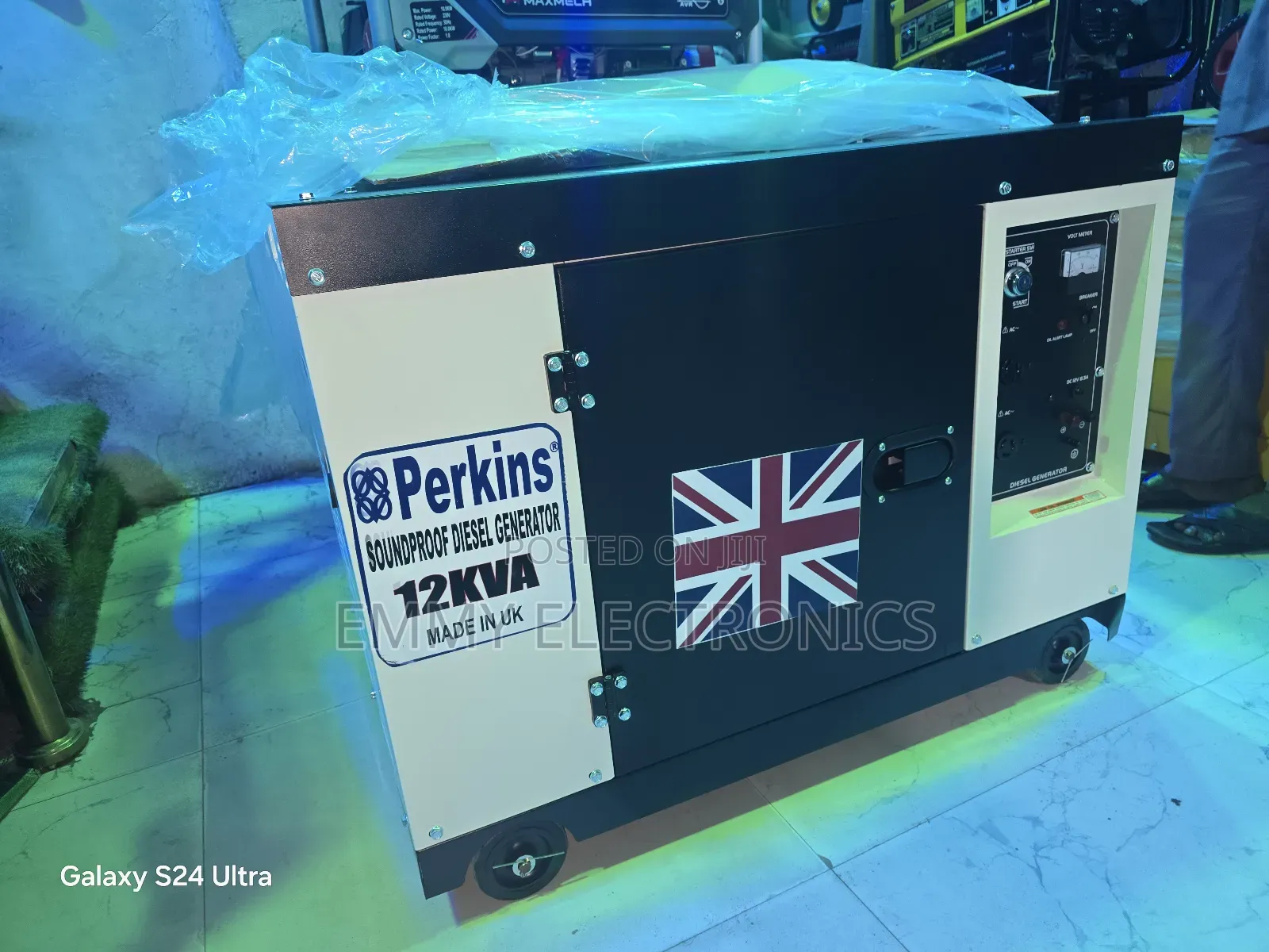12kva Perkins Diesel Soundproof Gen 100% Copper Coil