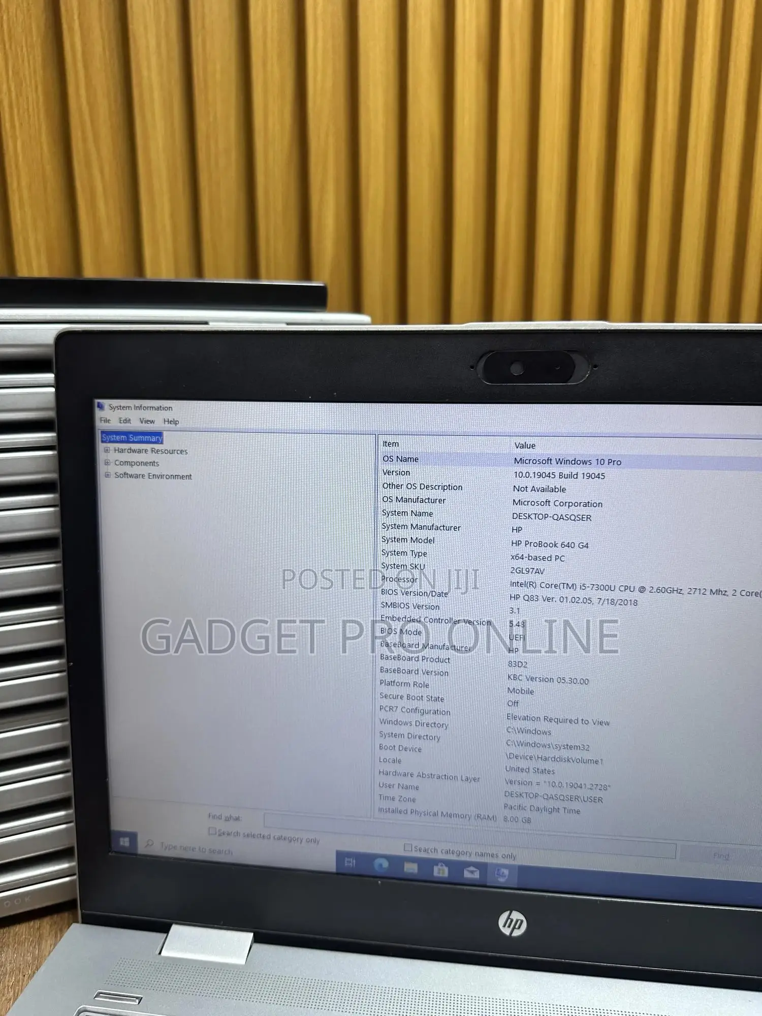 Laptop HP ProBook 640 G4 8GB Intel Core I5 SSD 256GB