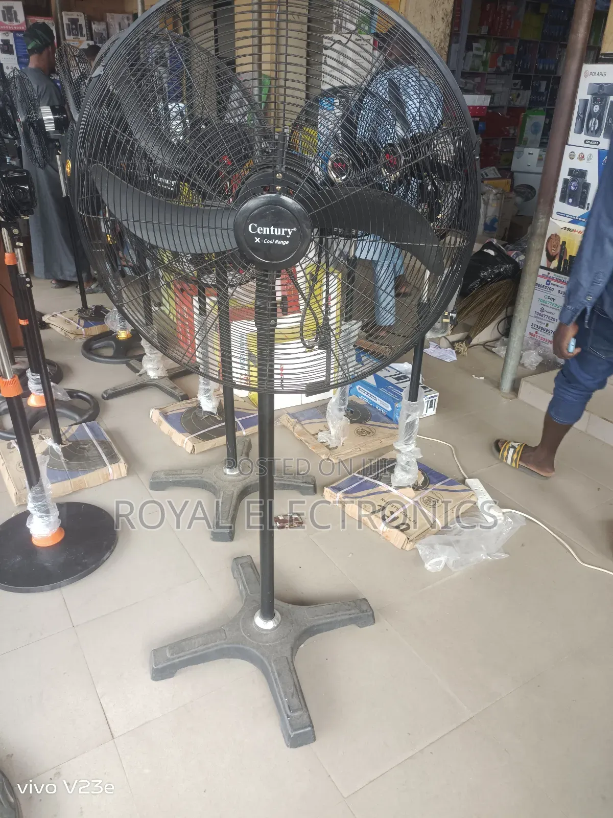 Latest Century 26 Inches Industrial Standing Fan